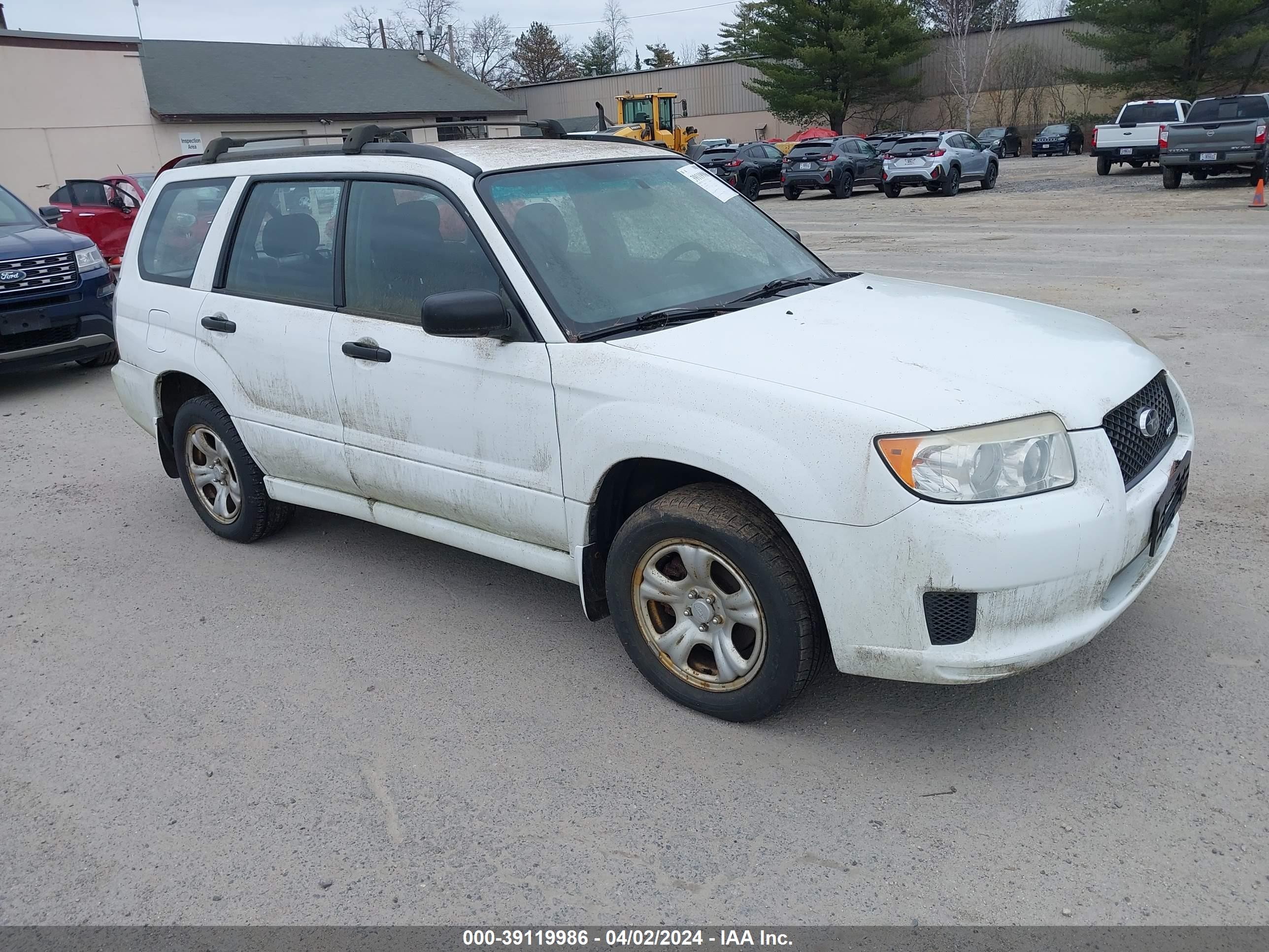 subaru forester 2007 jf1sg63687h738573