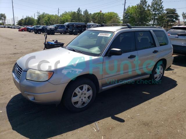 subaru forester 2008 jf1sg63688h730216