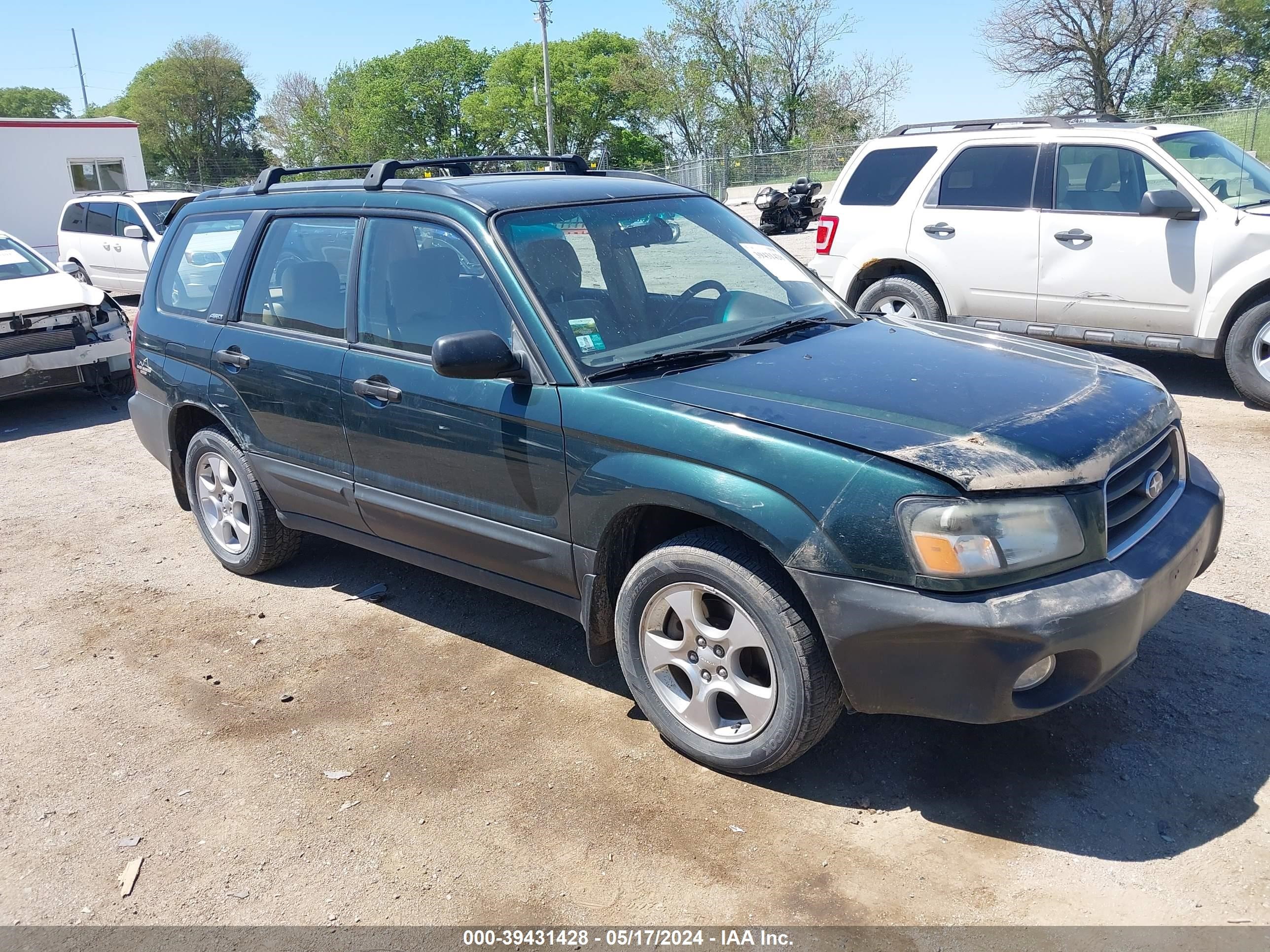subaru forester 2003 jf1sg63693h755697