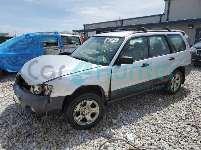subaru forester 2004 jf1sg63694h750565