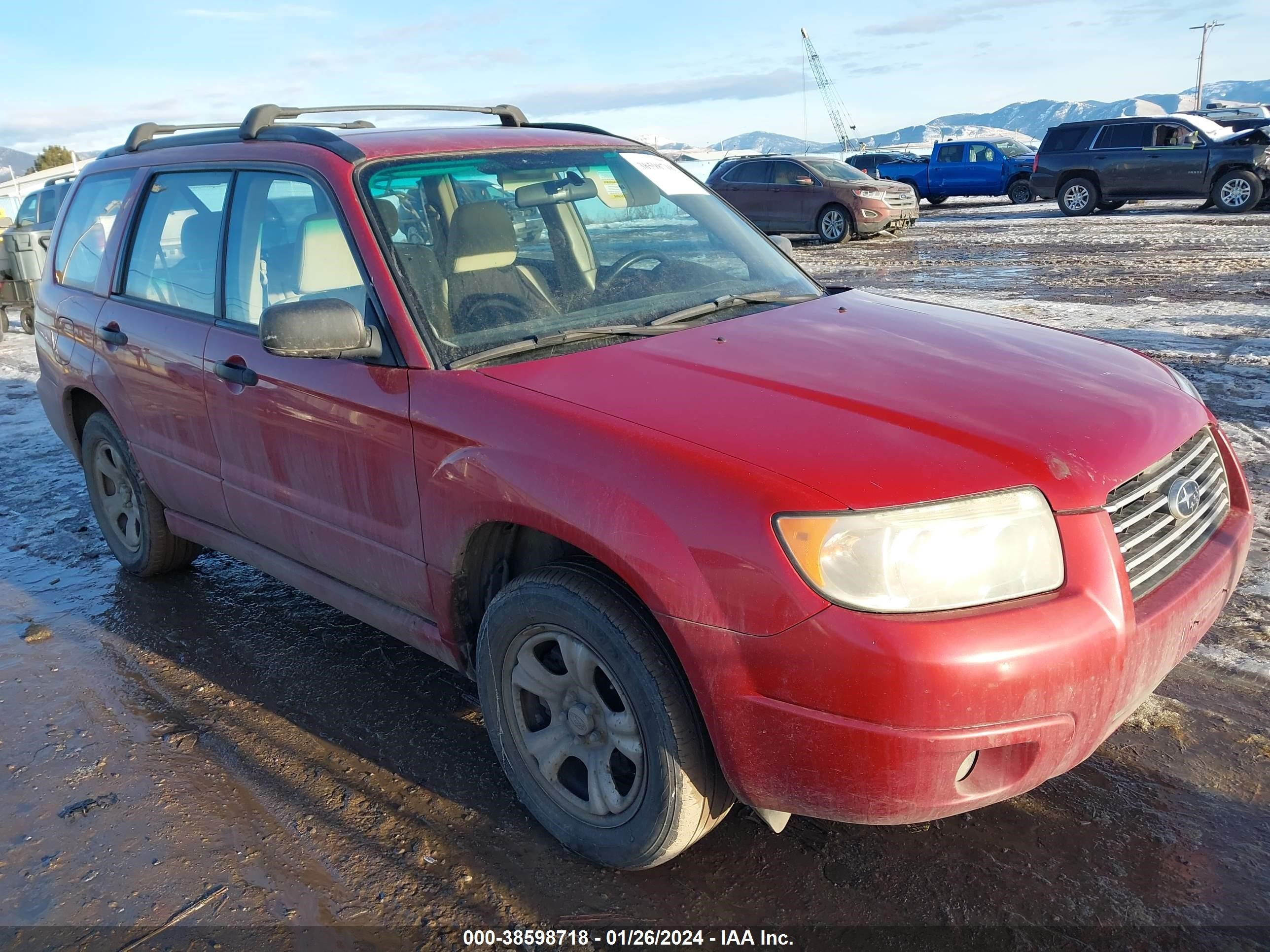 subaru forester 2006 jf1sg63696g738912