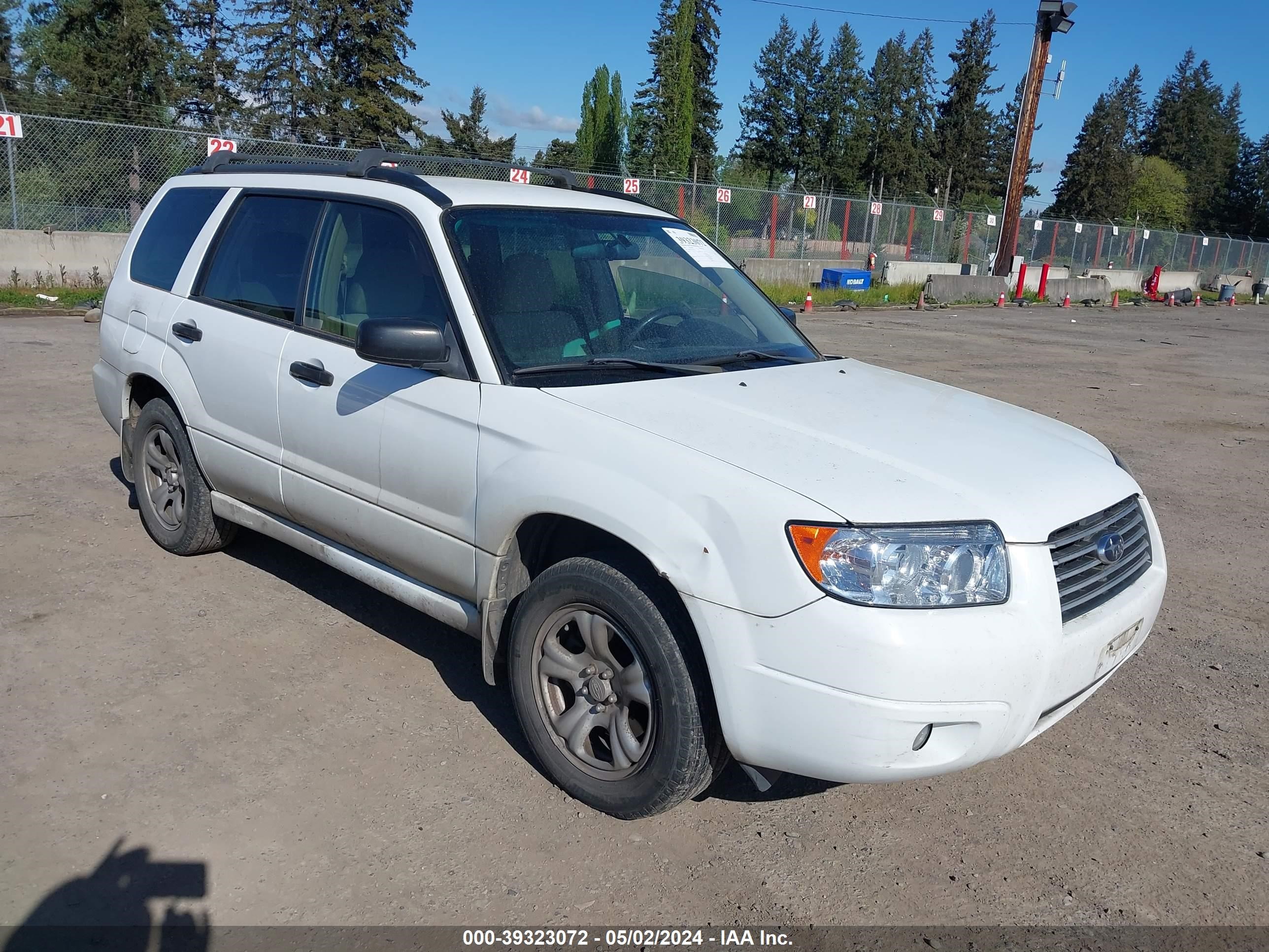 subaru forester 2007 jf1sg63697h712175