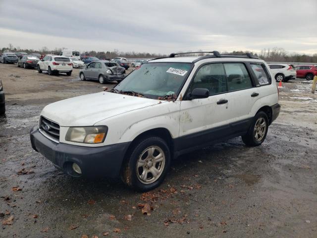 subaru forester 2003 jf1sg636x3h704161
