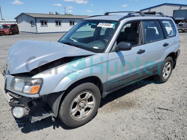 subaru forester 2003 jf1sg636x3h747883