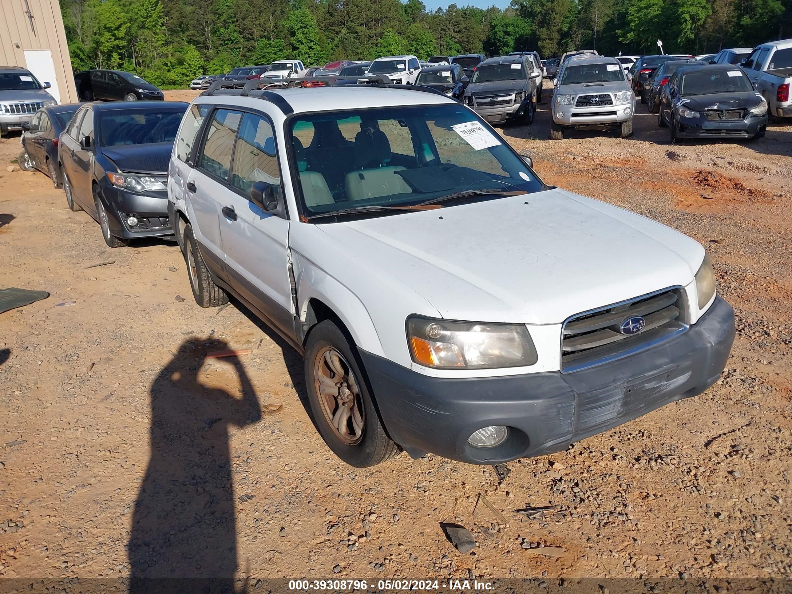 subaru forester 2004 jf1sg636x4h710673