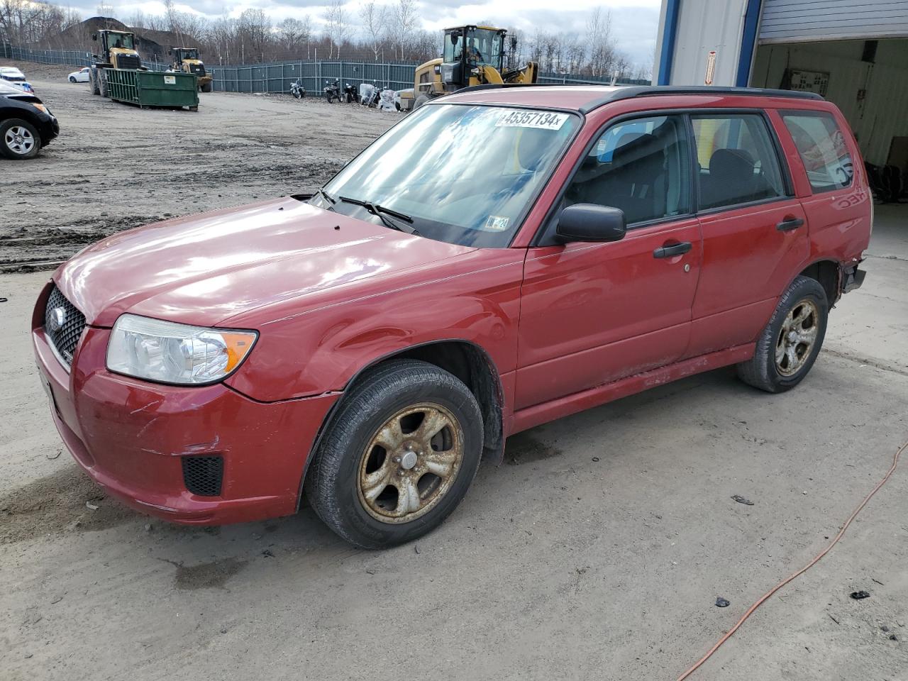 subaru forester 2007 jf1sg636x7h737392