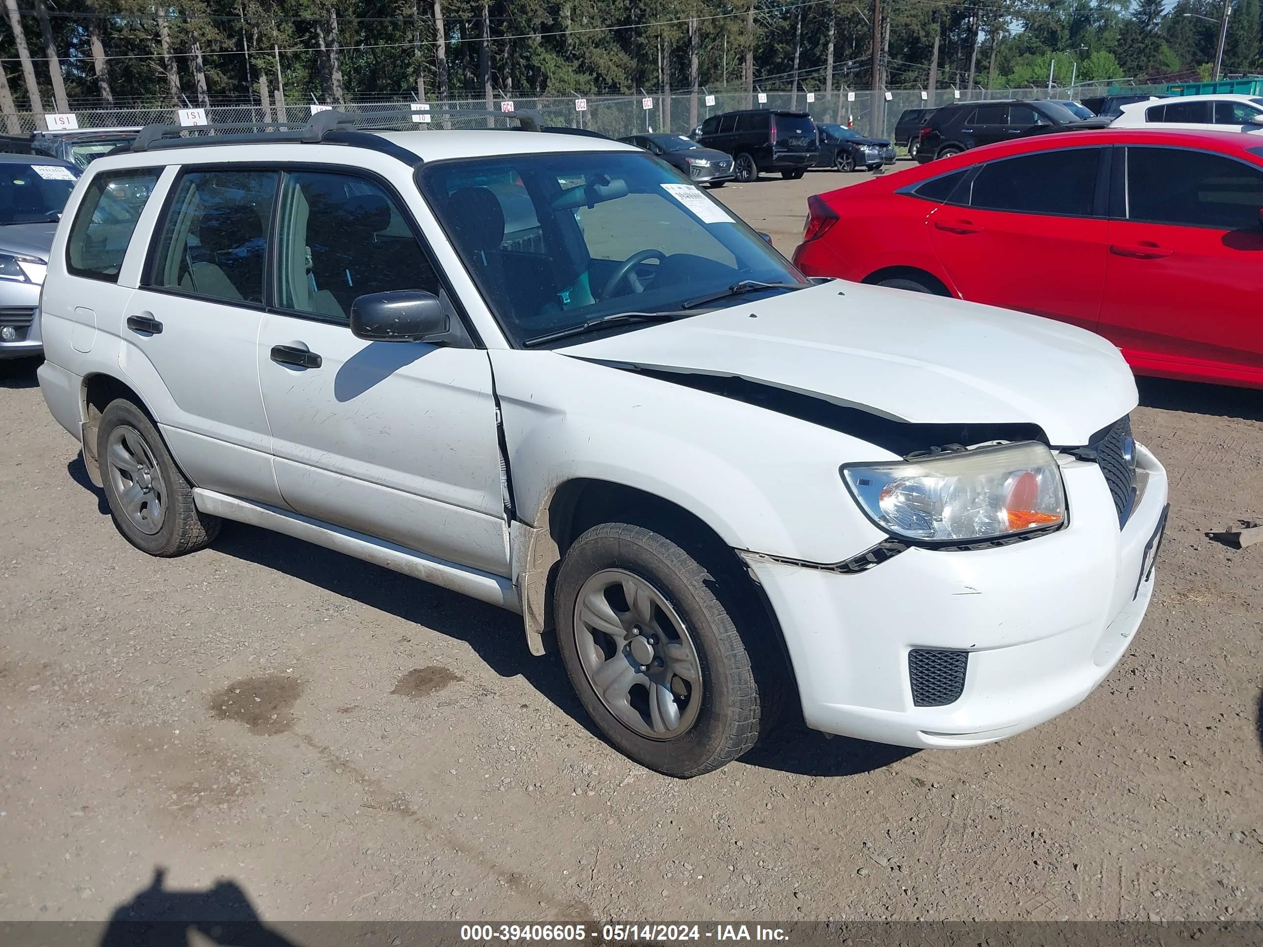subaru forester 2007 jf1sg636x7h741264