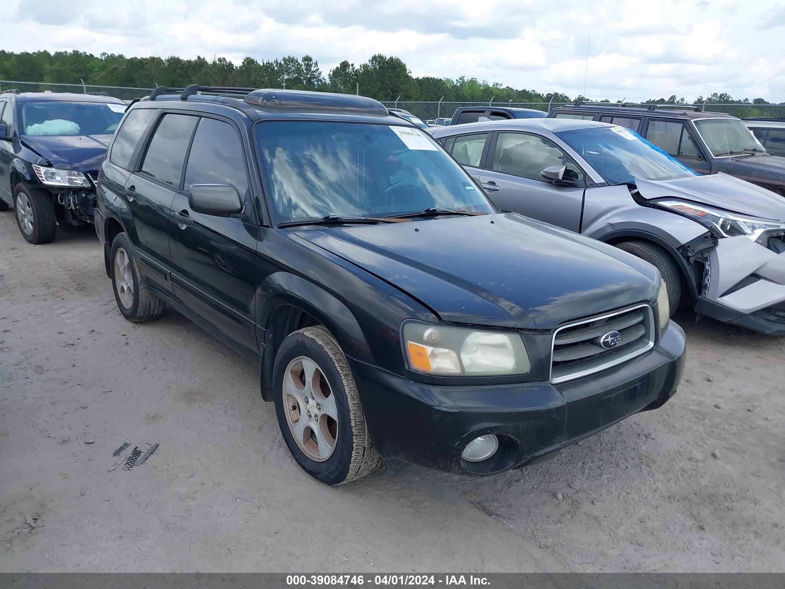subaru forester 2003 jf1sg65603h765130