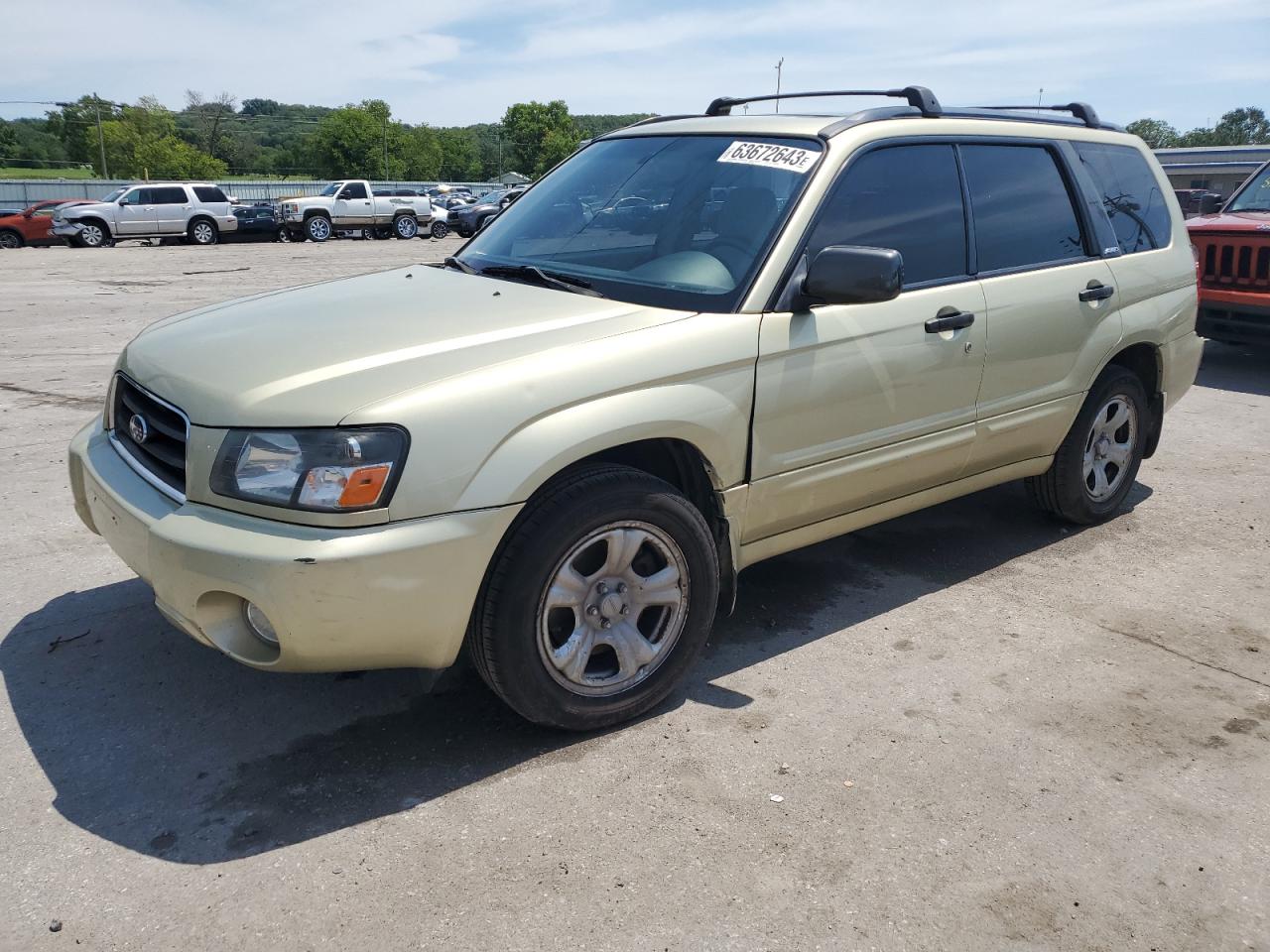 subaru forester 2004 jf1sg65604h757532