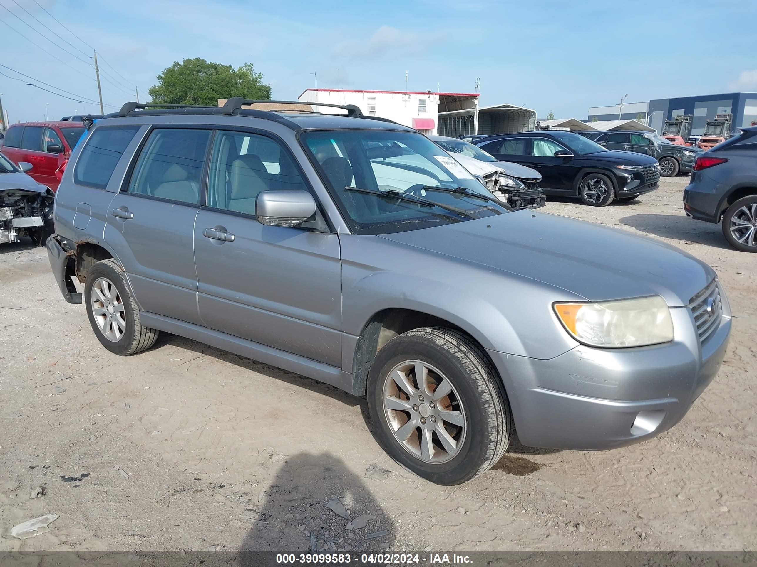 subaru forester 2008 jf1sg65608h729493
