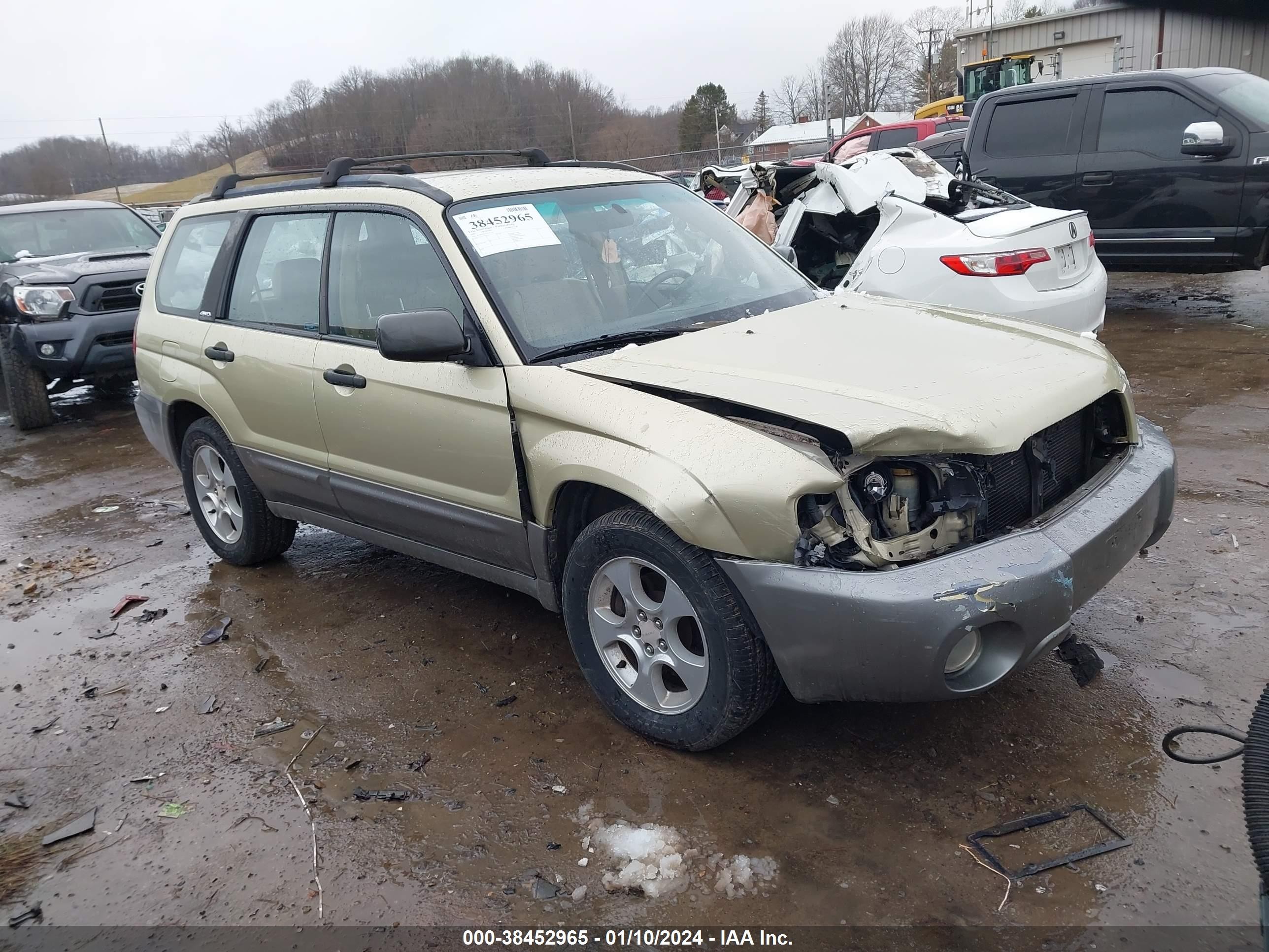 subaru forester 2003 jf1sg65613h721170