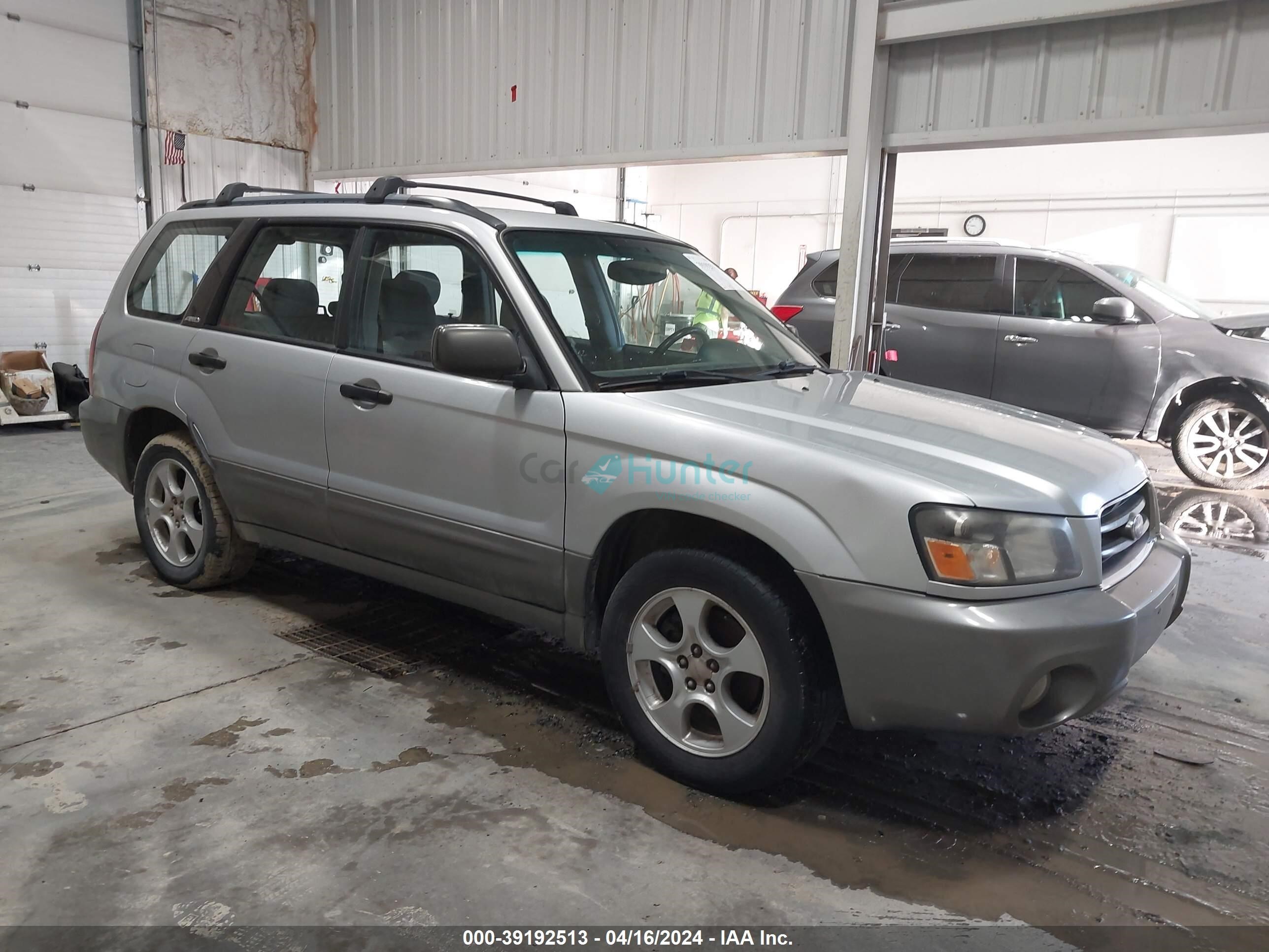 subaru forester 2003 jf1sg65613h738647