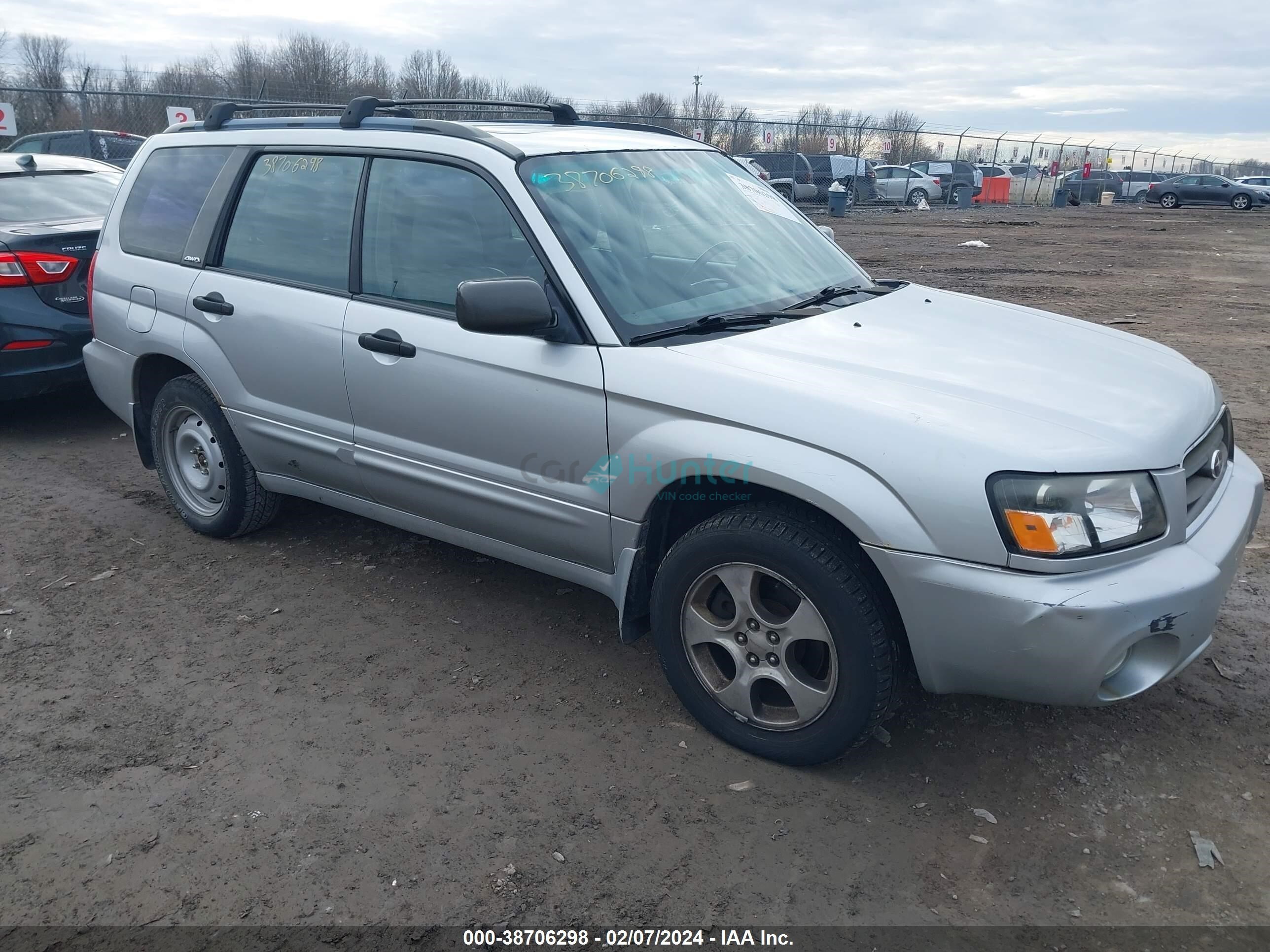 subaru forester 2003 jf1sg65613h772281