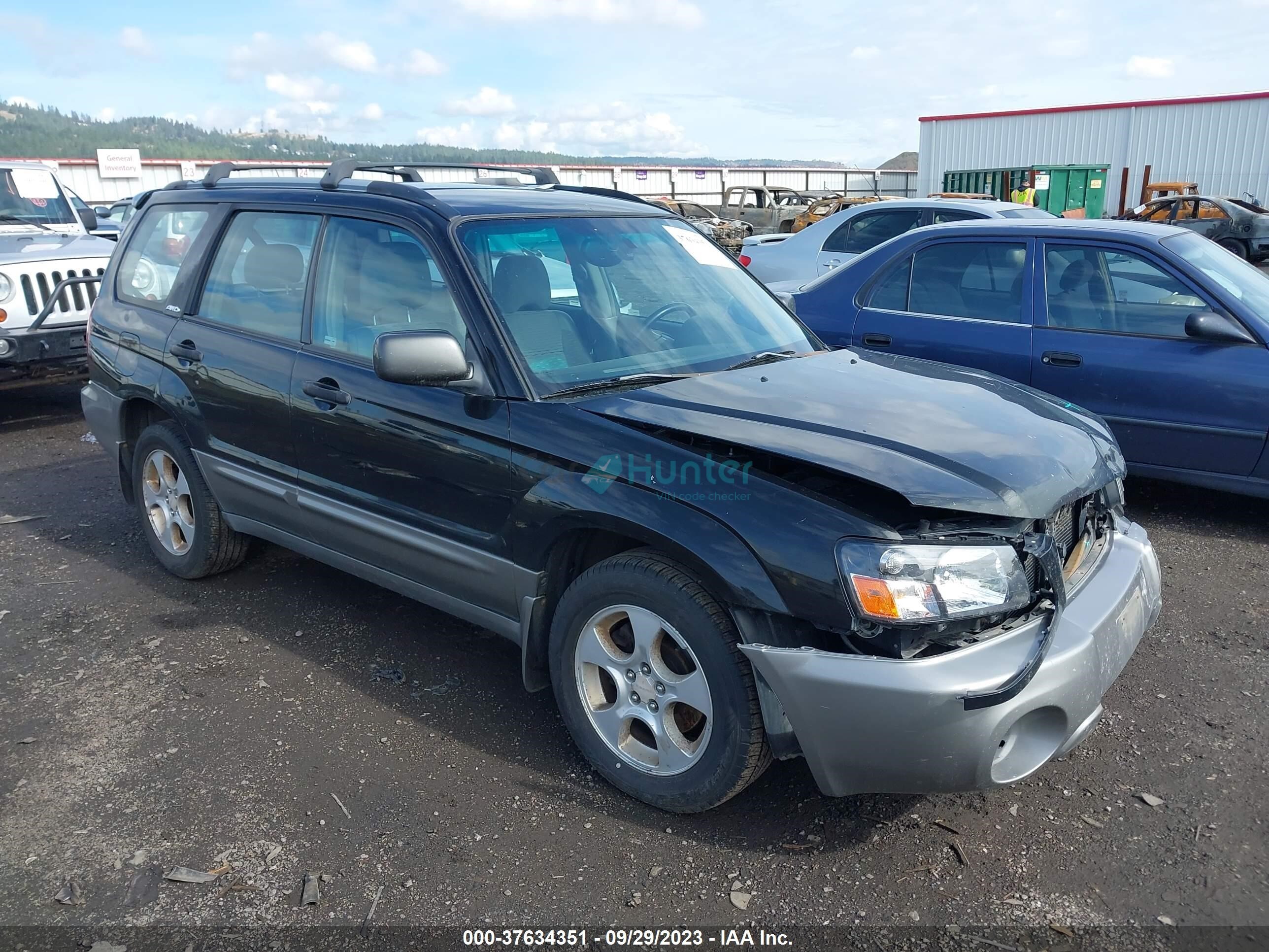 subaru forester 2004 jf1sg65614h761847