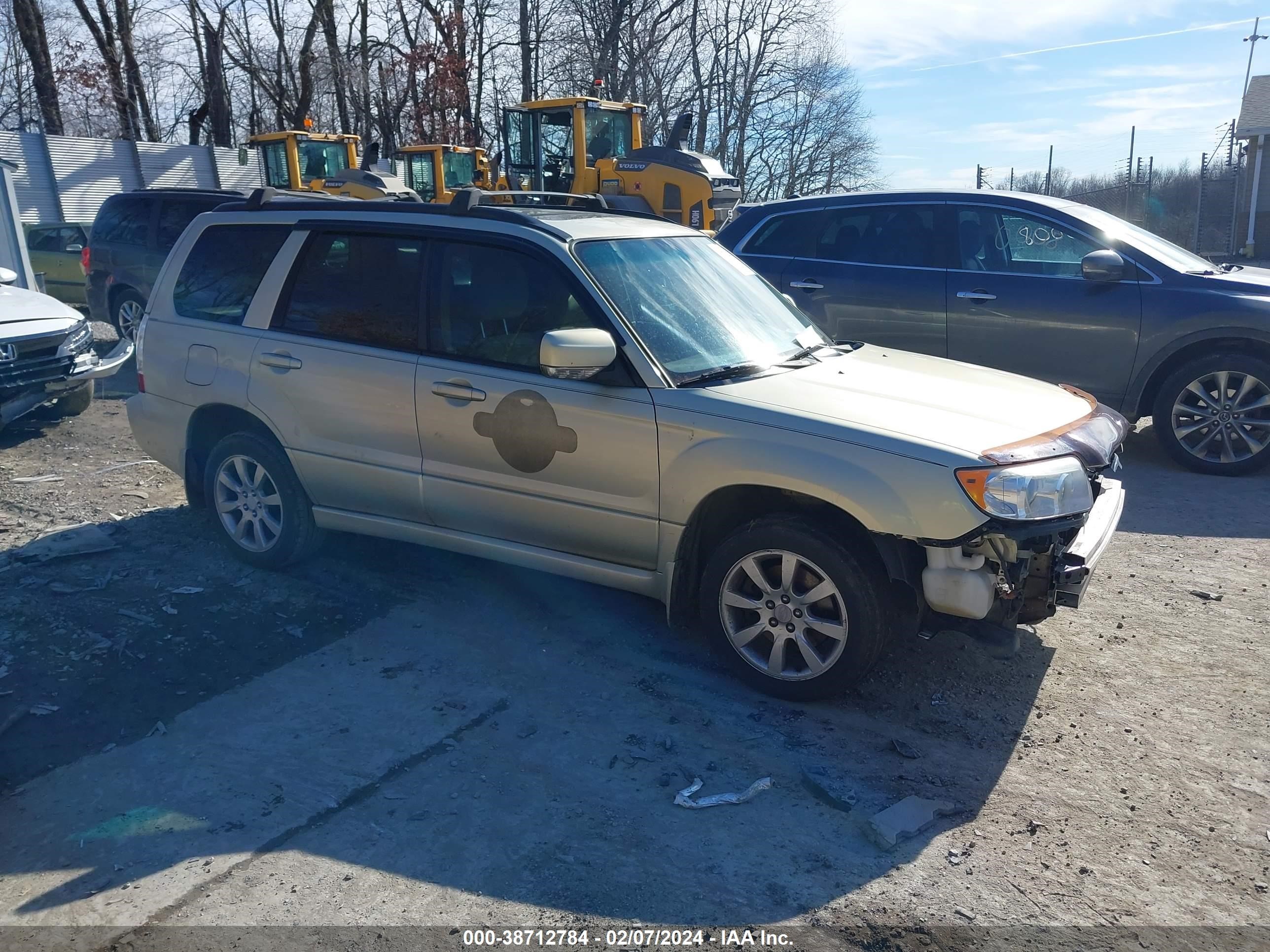 subaru forester 2007 jf1sg65617h739514