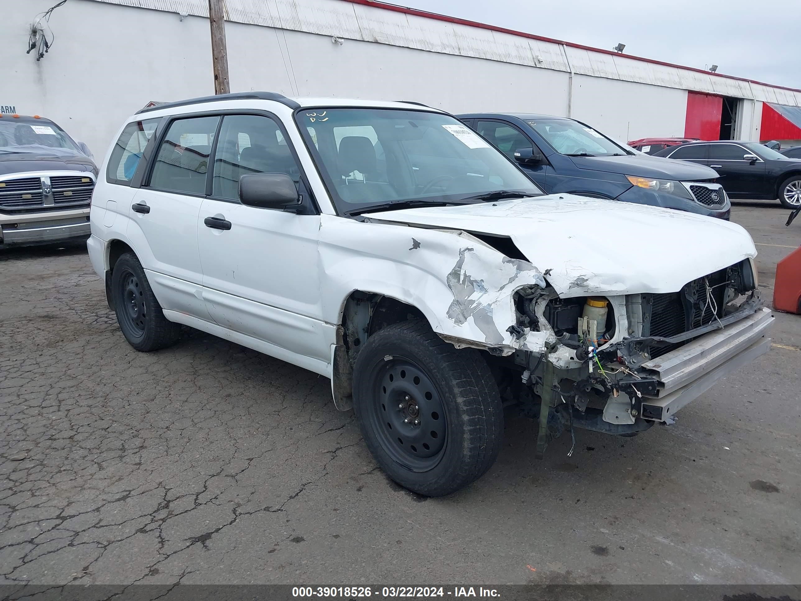 subaru forester 2005 jf1sg65625h722783