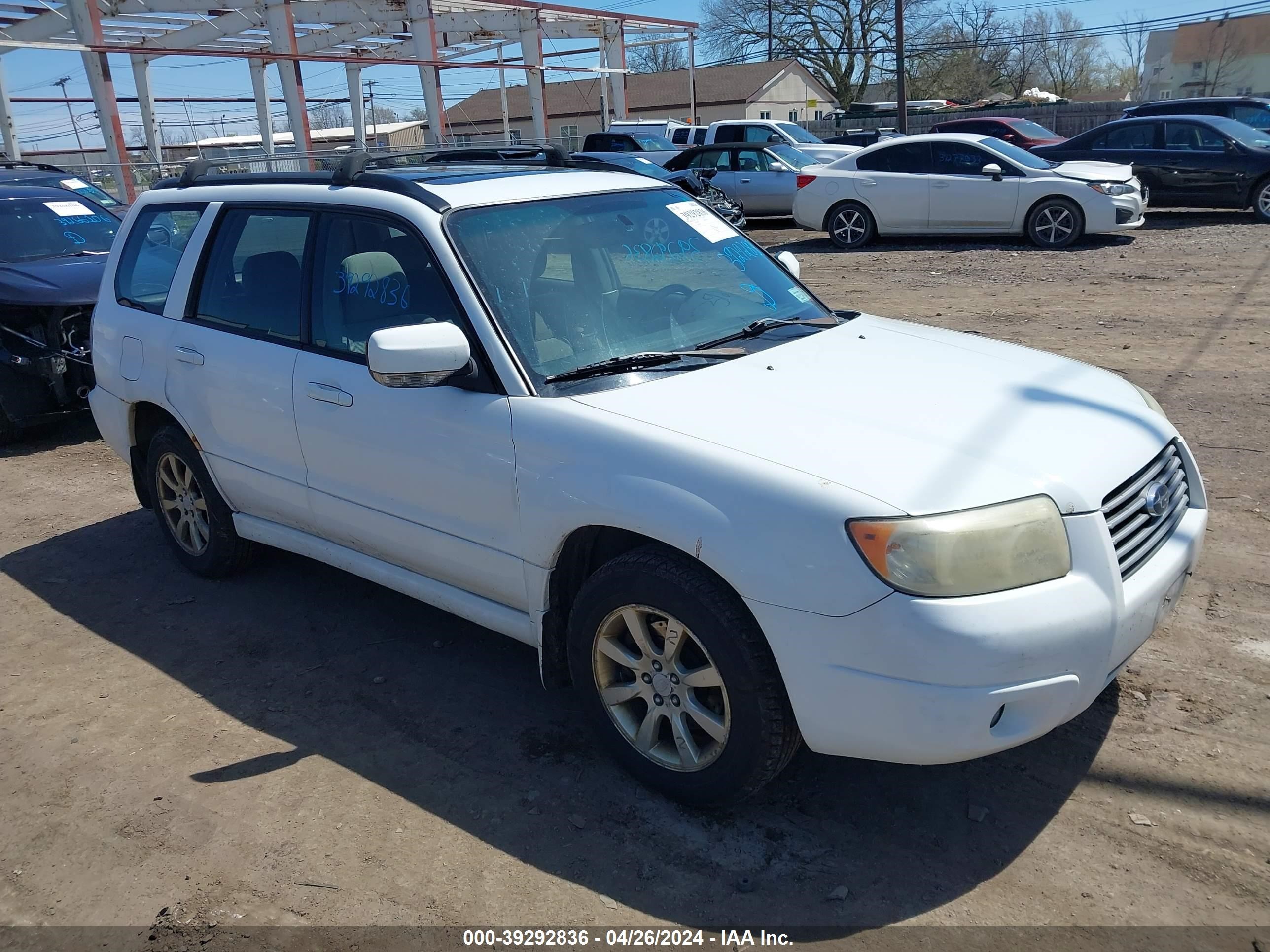 subaru forester 2006 jf1sg65626h738077
