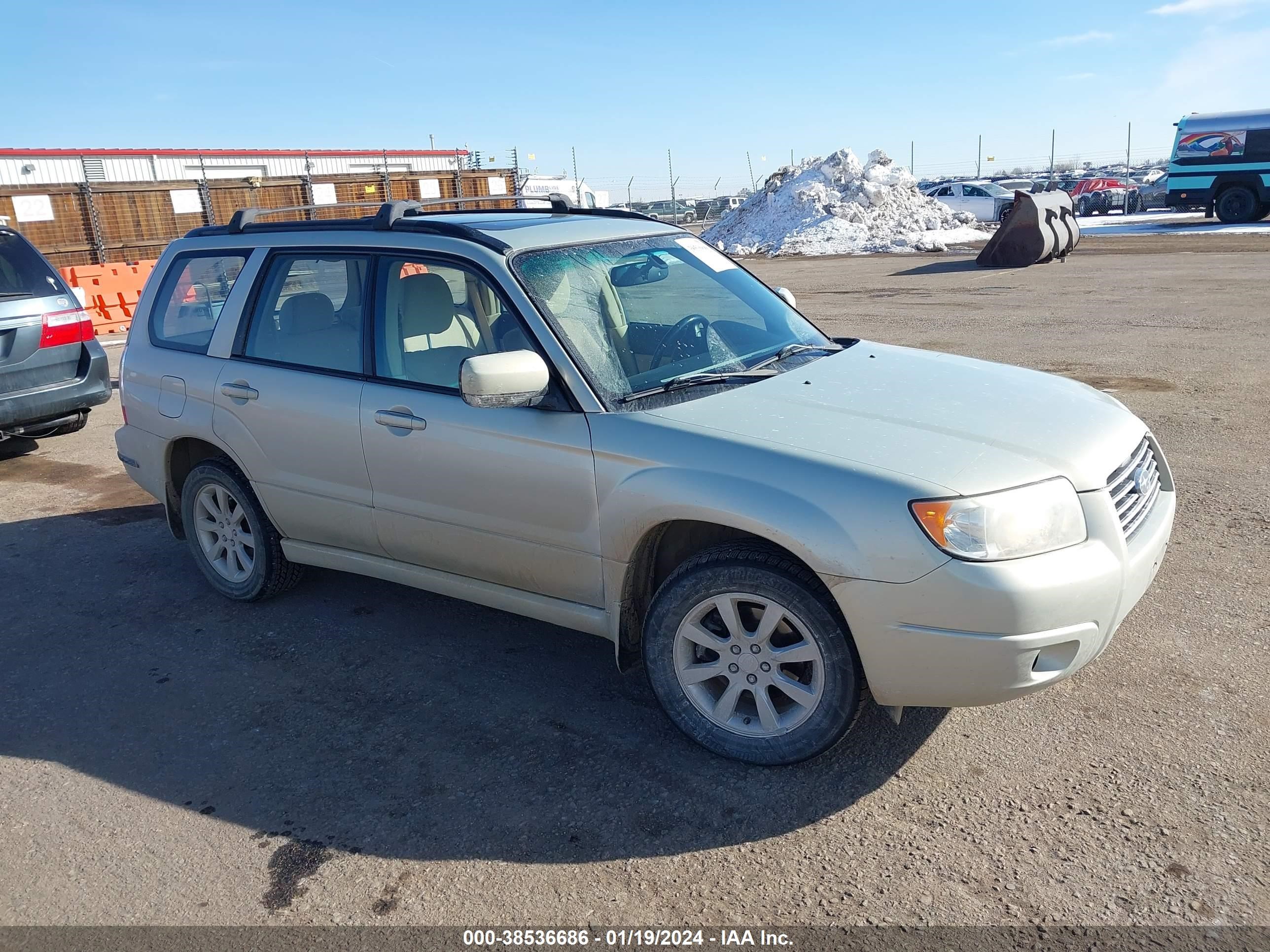 subaru forester 2006 jf1sg65626h744123