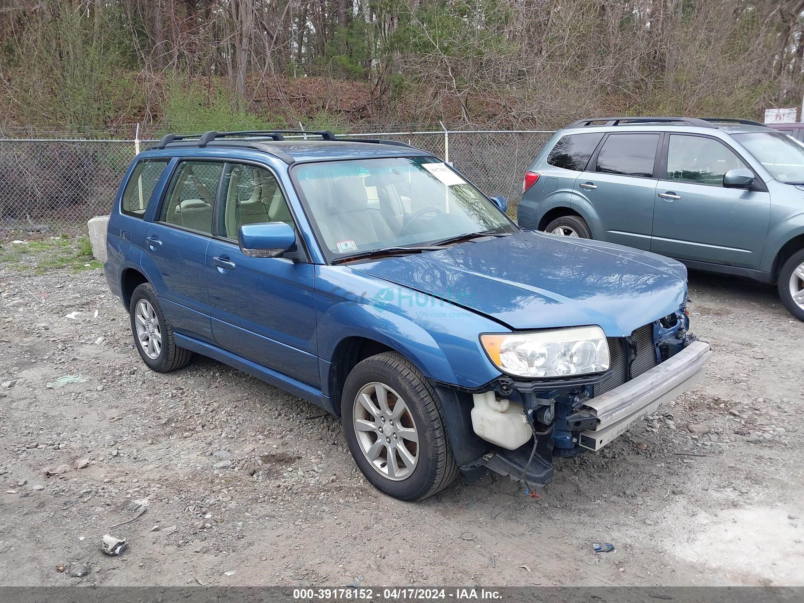 subaru forester 2007 jf1sg65627h731535