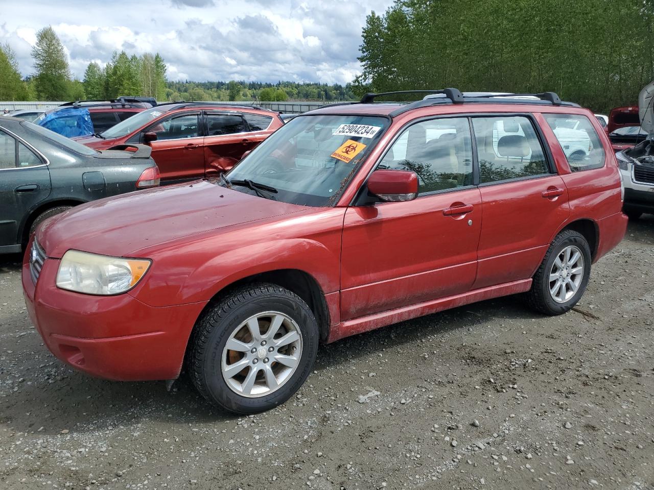 subaru forester 2006 jf1sg65636h722762