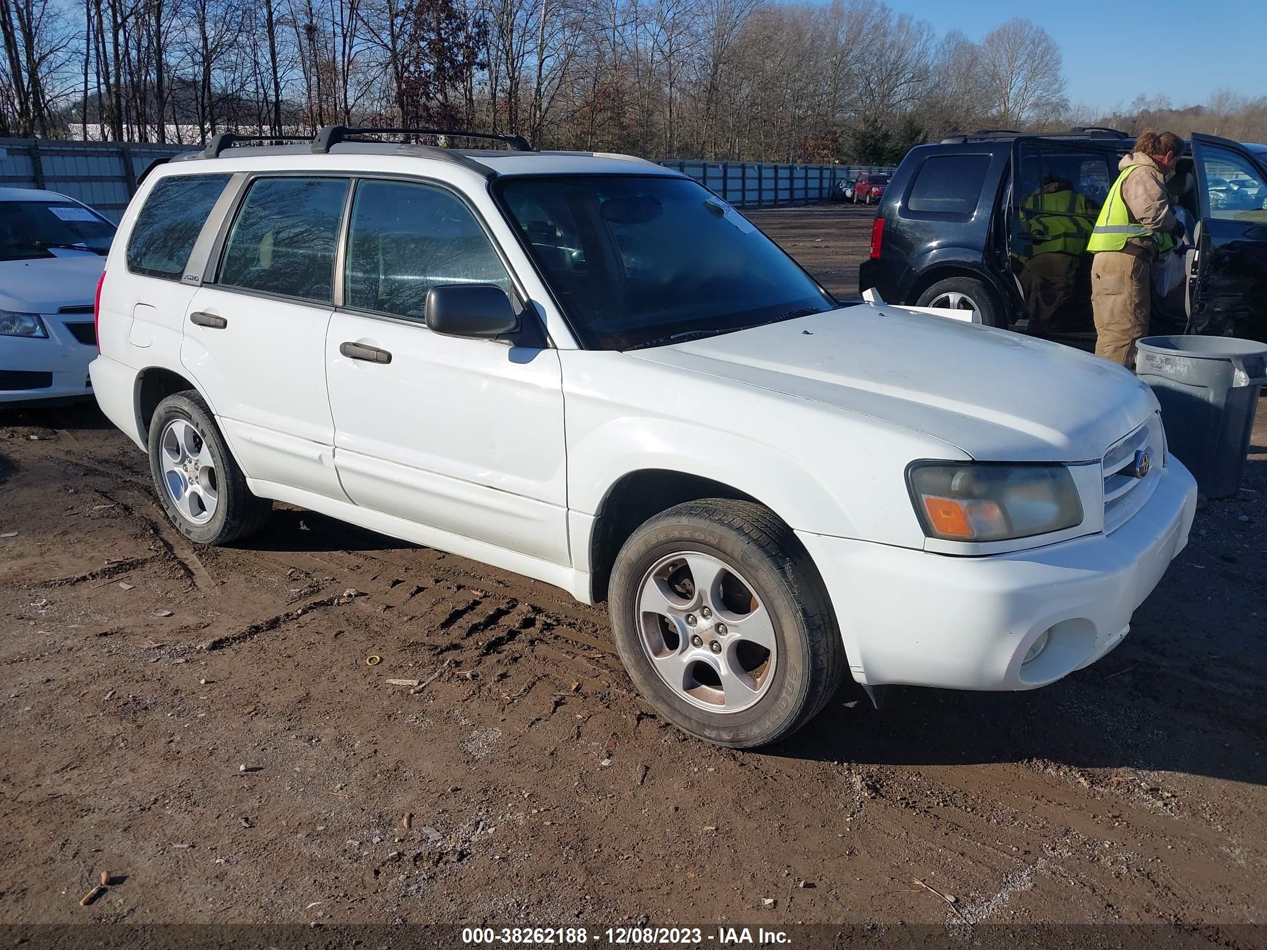 subaru forester 2003 jf1sg65643h731885