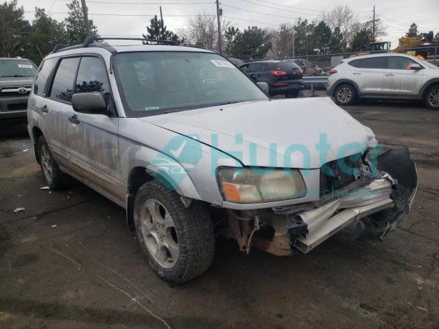 subaru forester 2 2003 jf1sg65643h760061