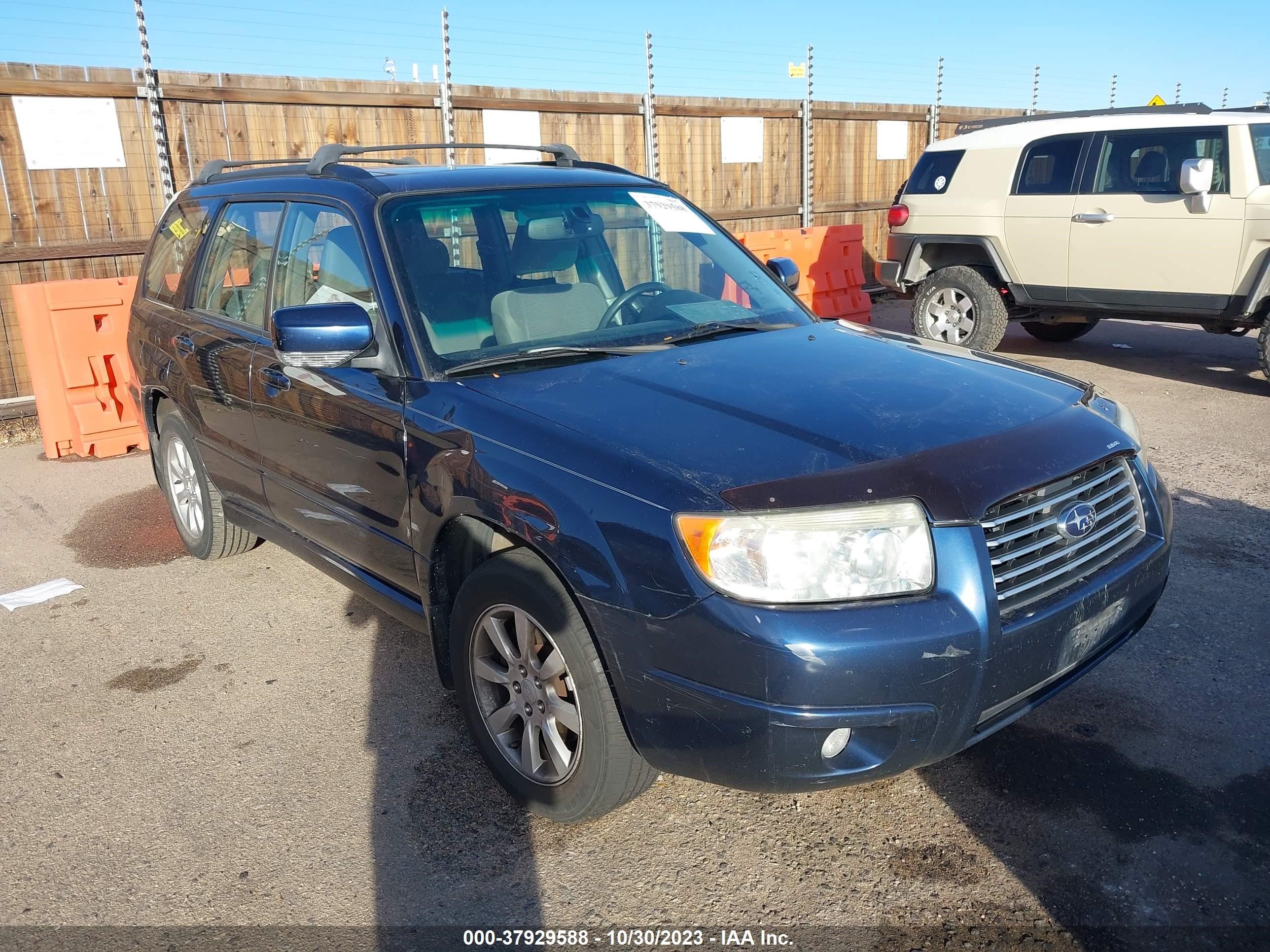 subaru forester 2006 jf1sg65646h730479