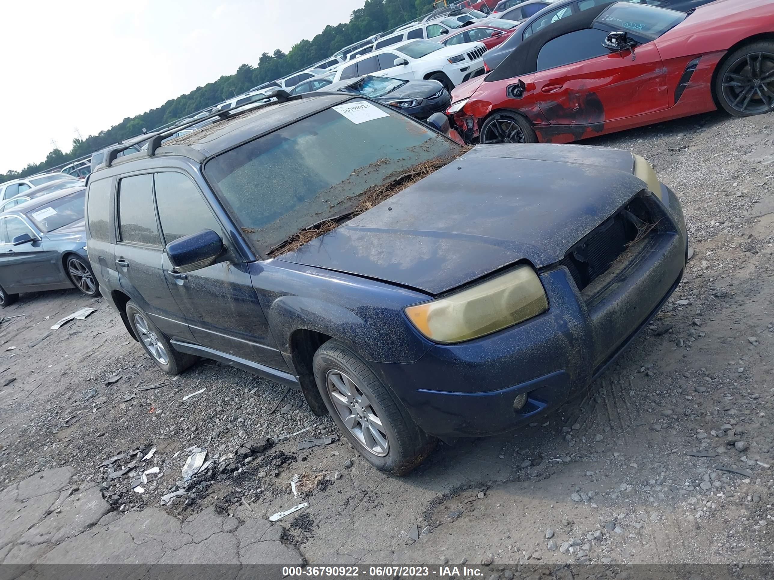 subaru forester 2006 jf1sg65646h749517