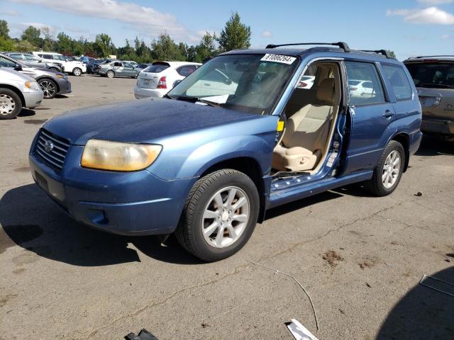 subaru forester 2007 jf1sg65647h705535
