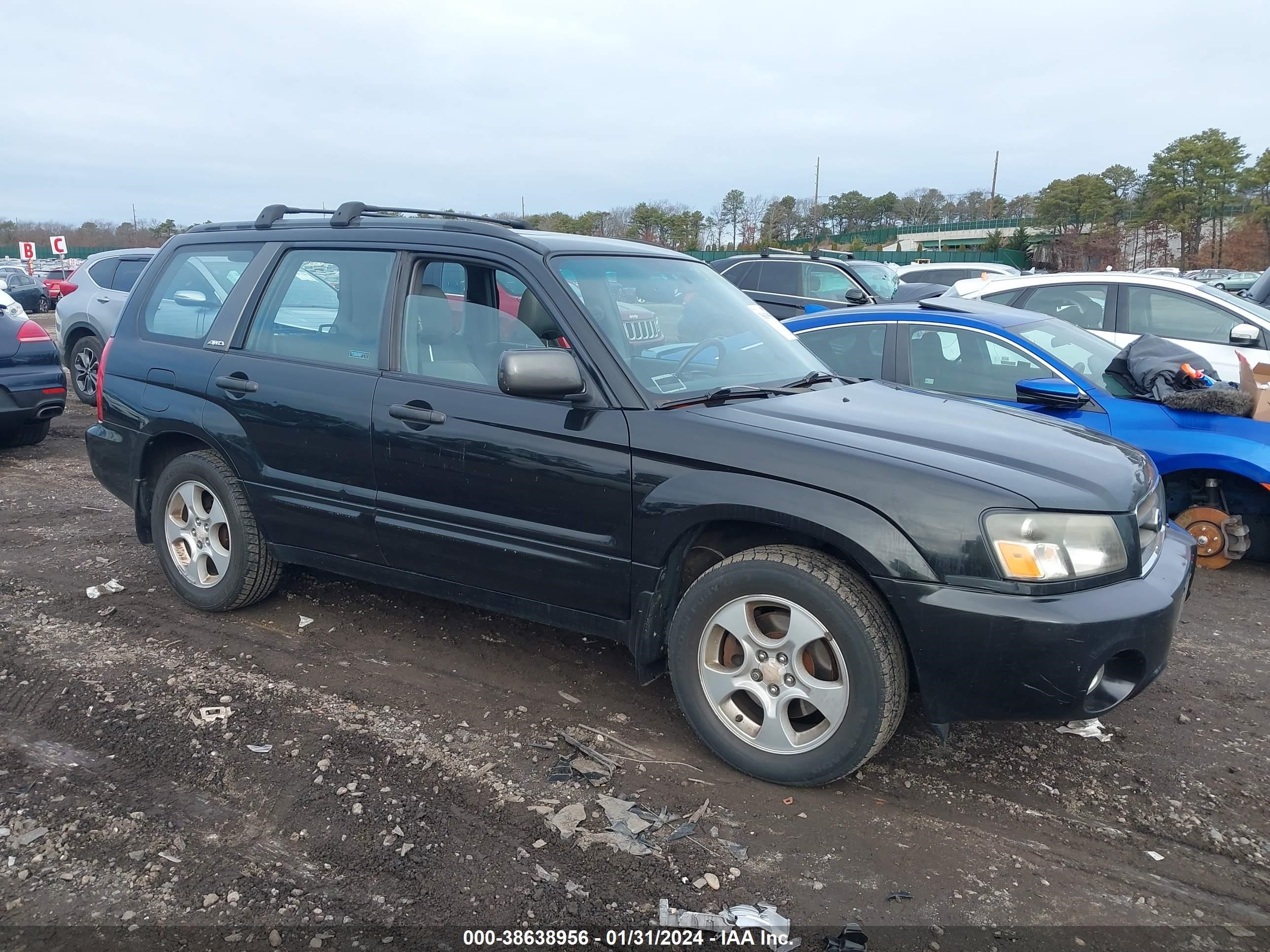 subaru forester 2004 jf1sg65654h757462