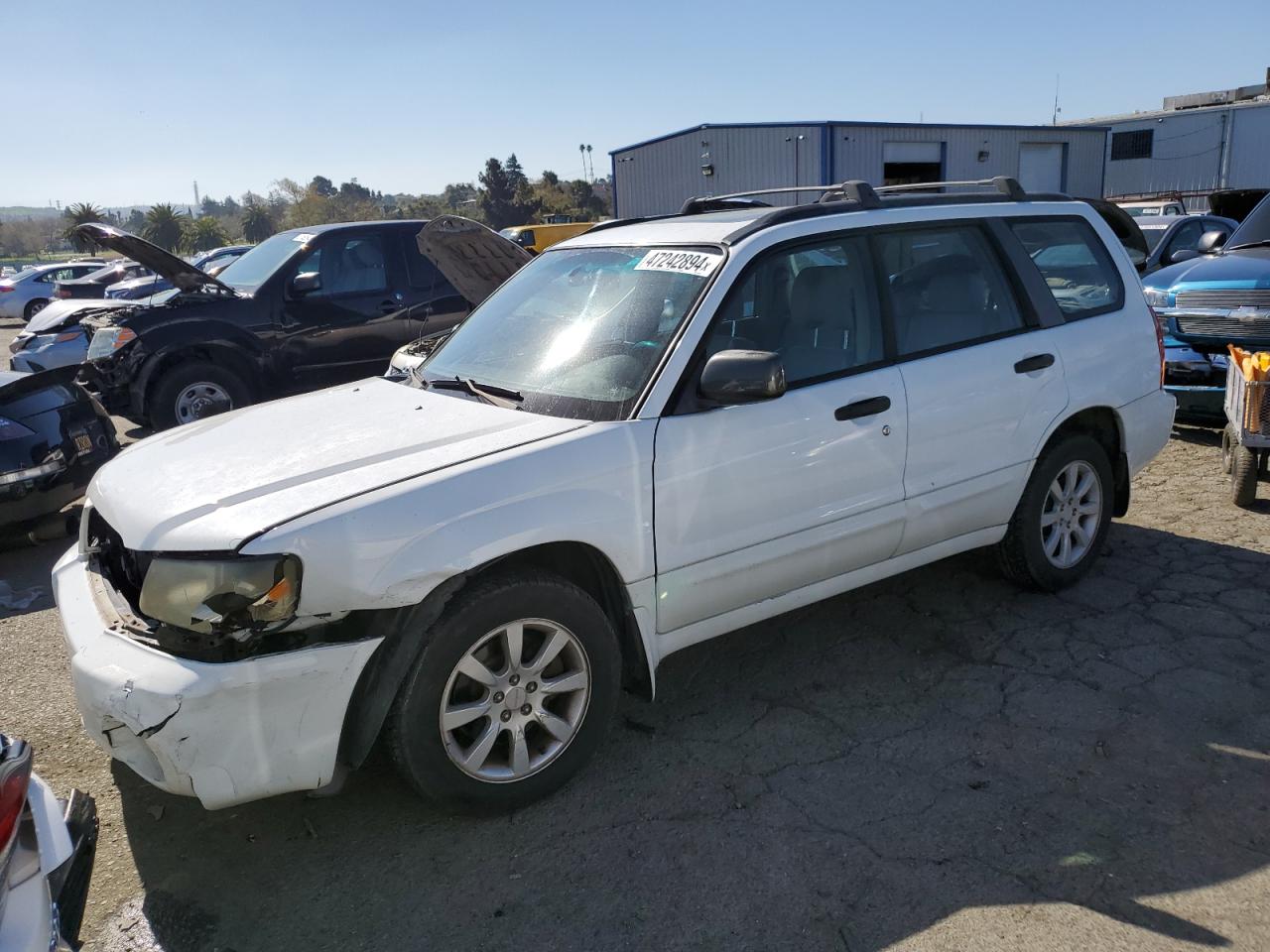 subaru forester 2005 jf1sg65655h723474