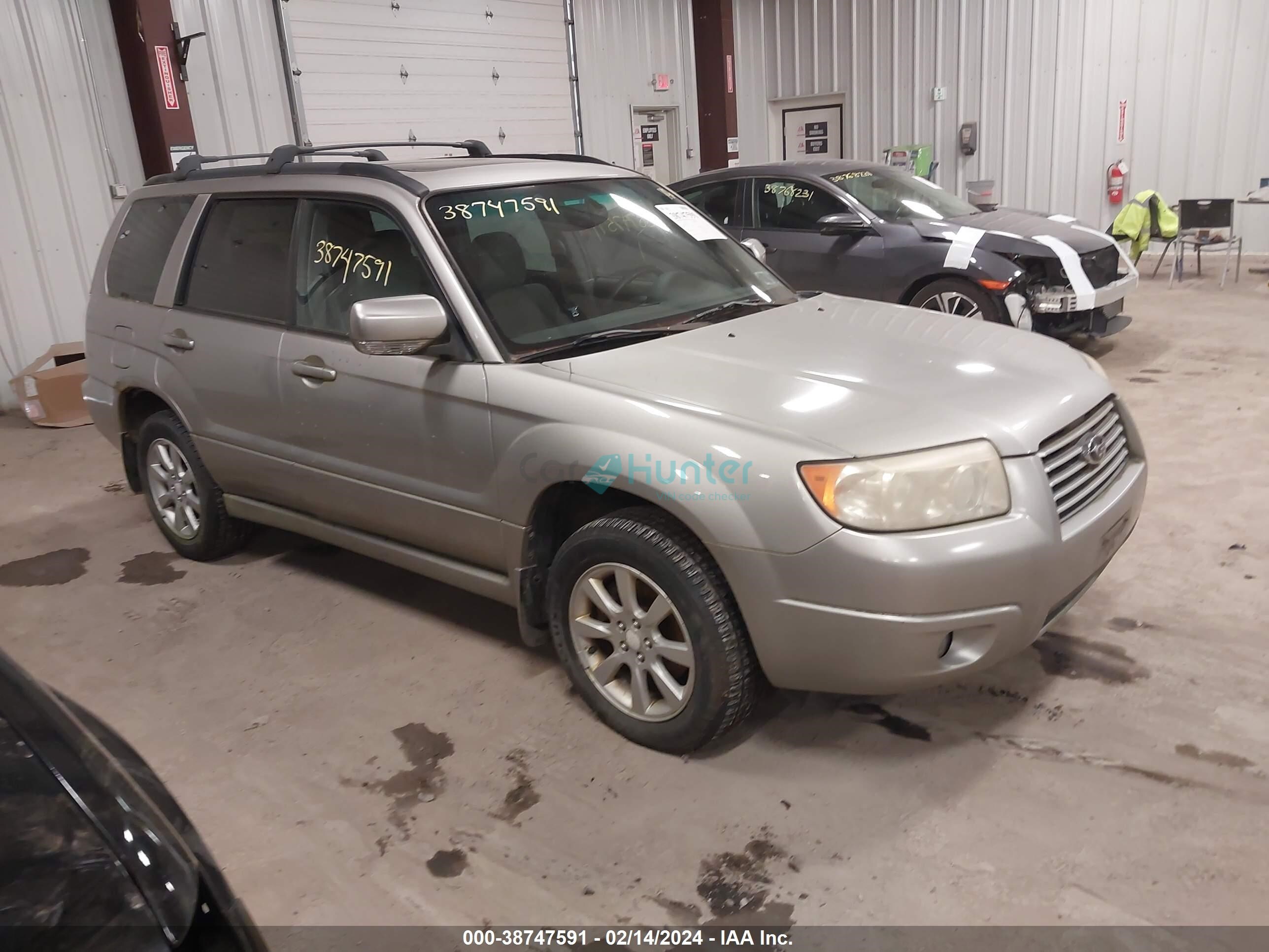 subaru forester 2006 jf1sg65656h710533