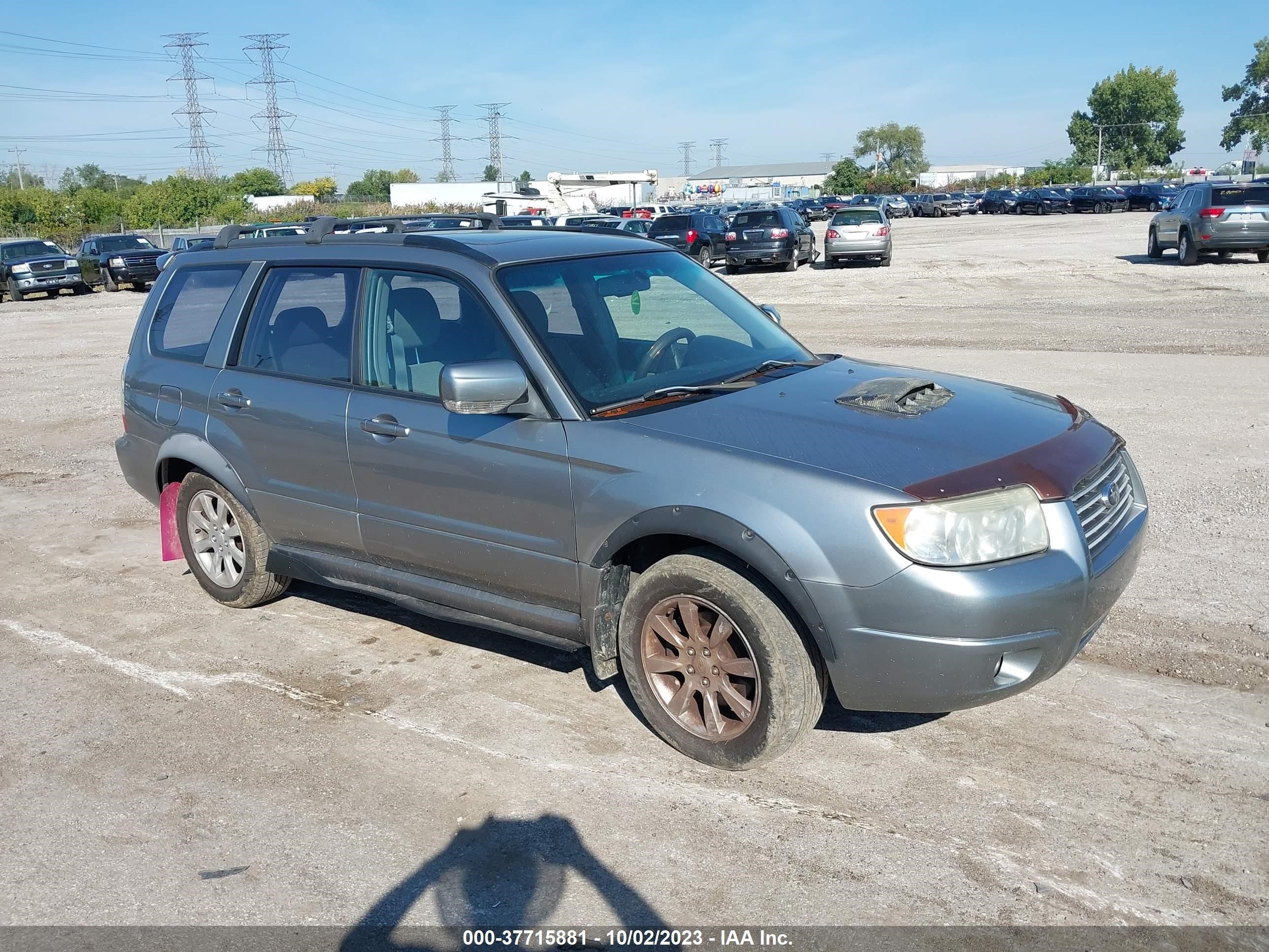 subaru forester 2007 jf1sg65657h704121