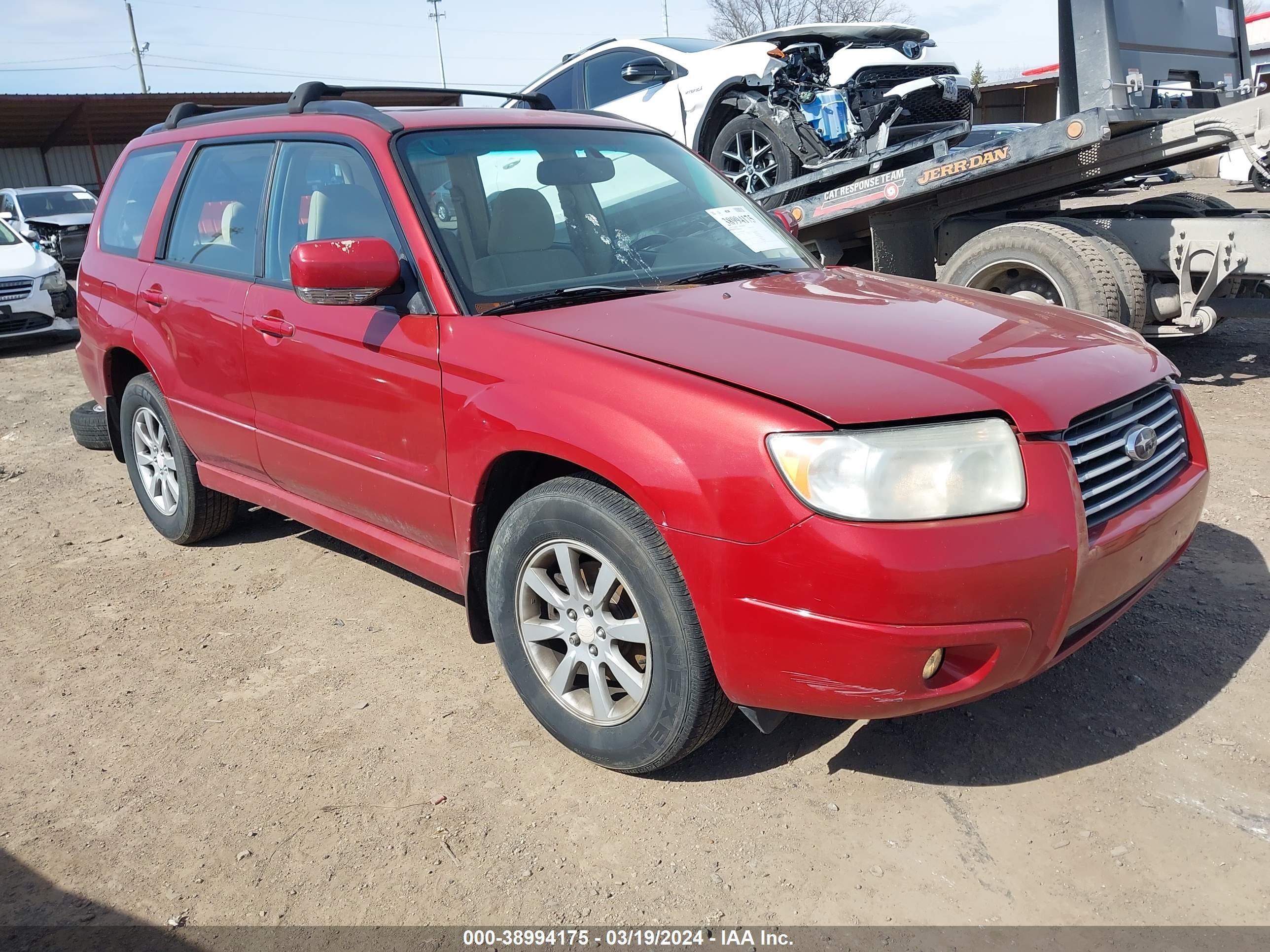 subaru forester 2007 jf1sg65657h732081