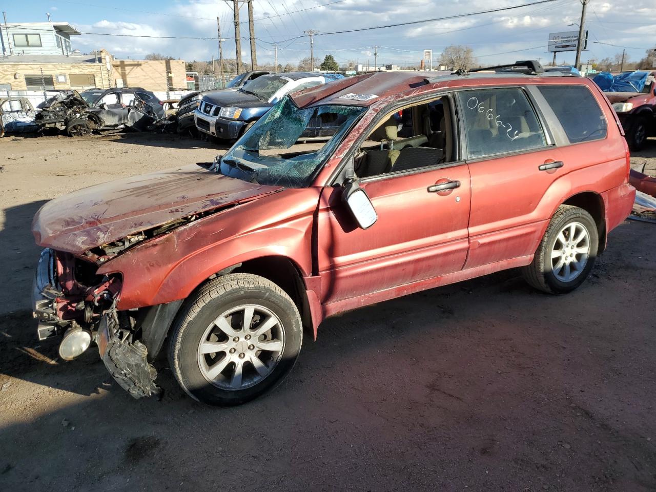 subaru forester 2005 jf1sg65665g702946