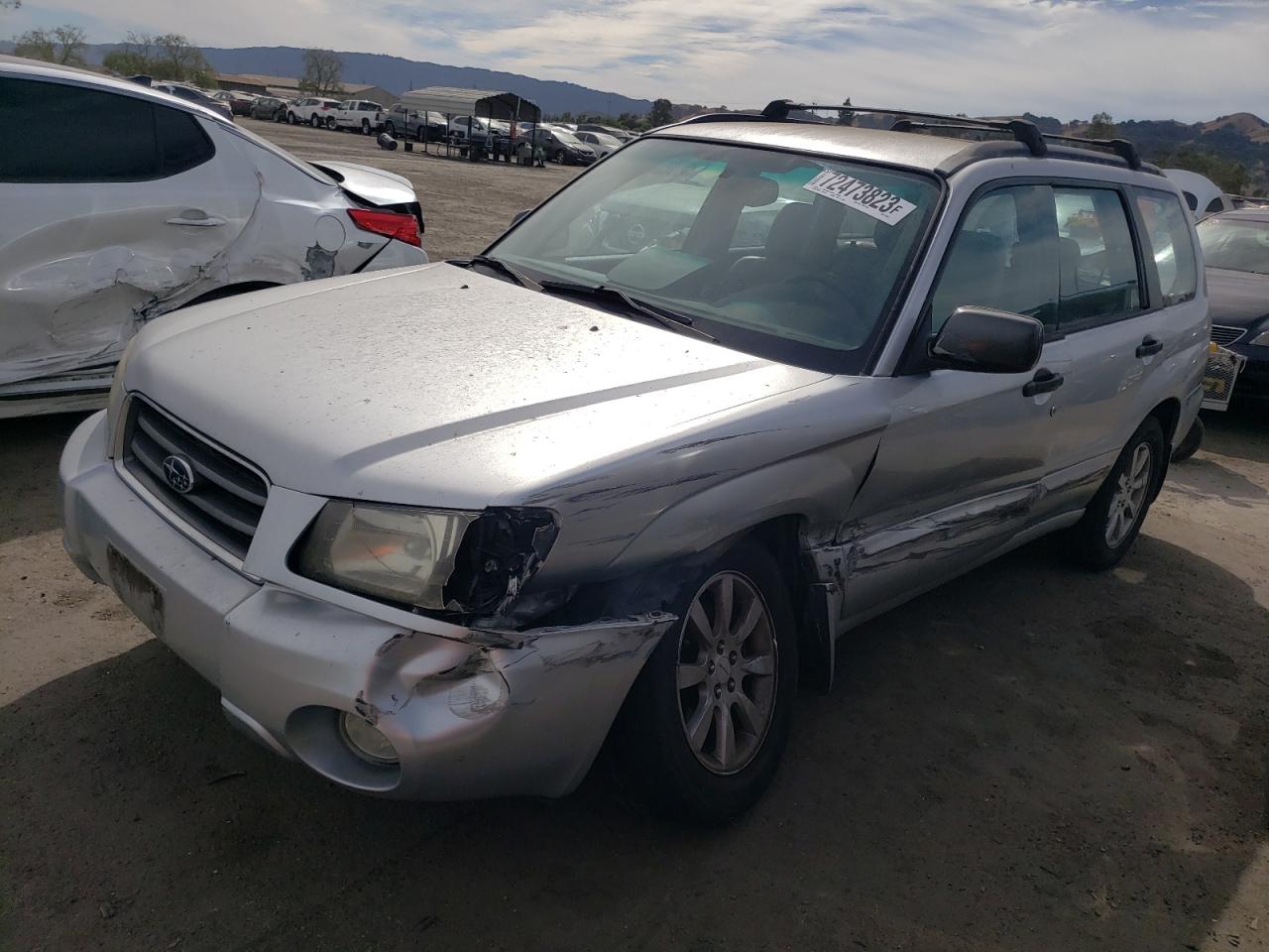 subaru forester 2005 jf1sg65665h705243