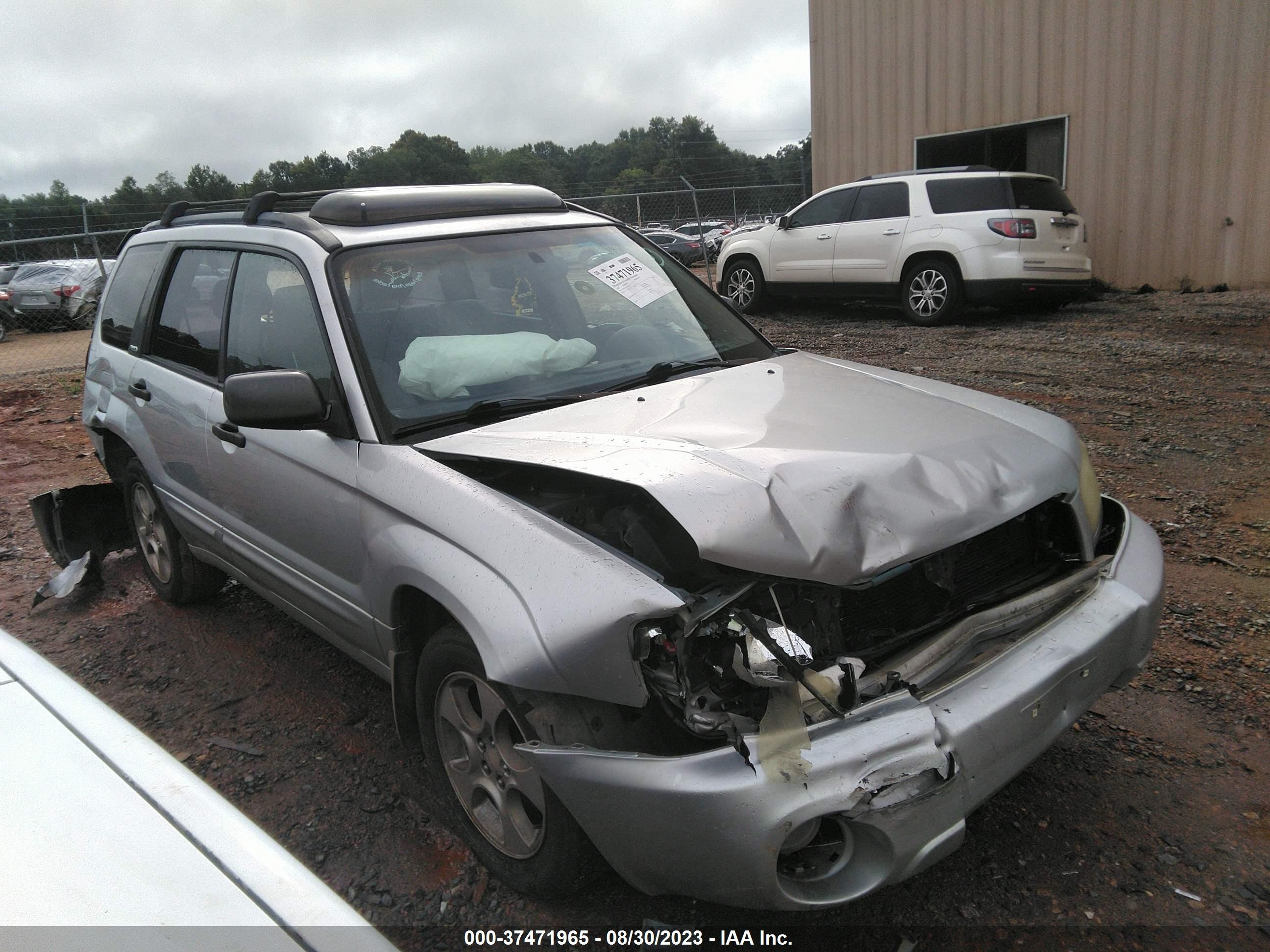 subaru forester 2003 jf1sg65673h701974