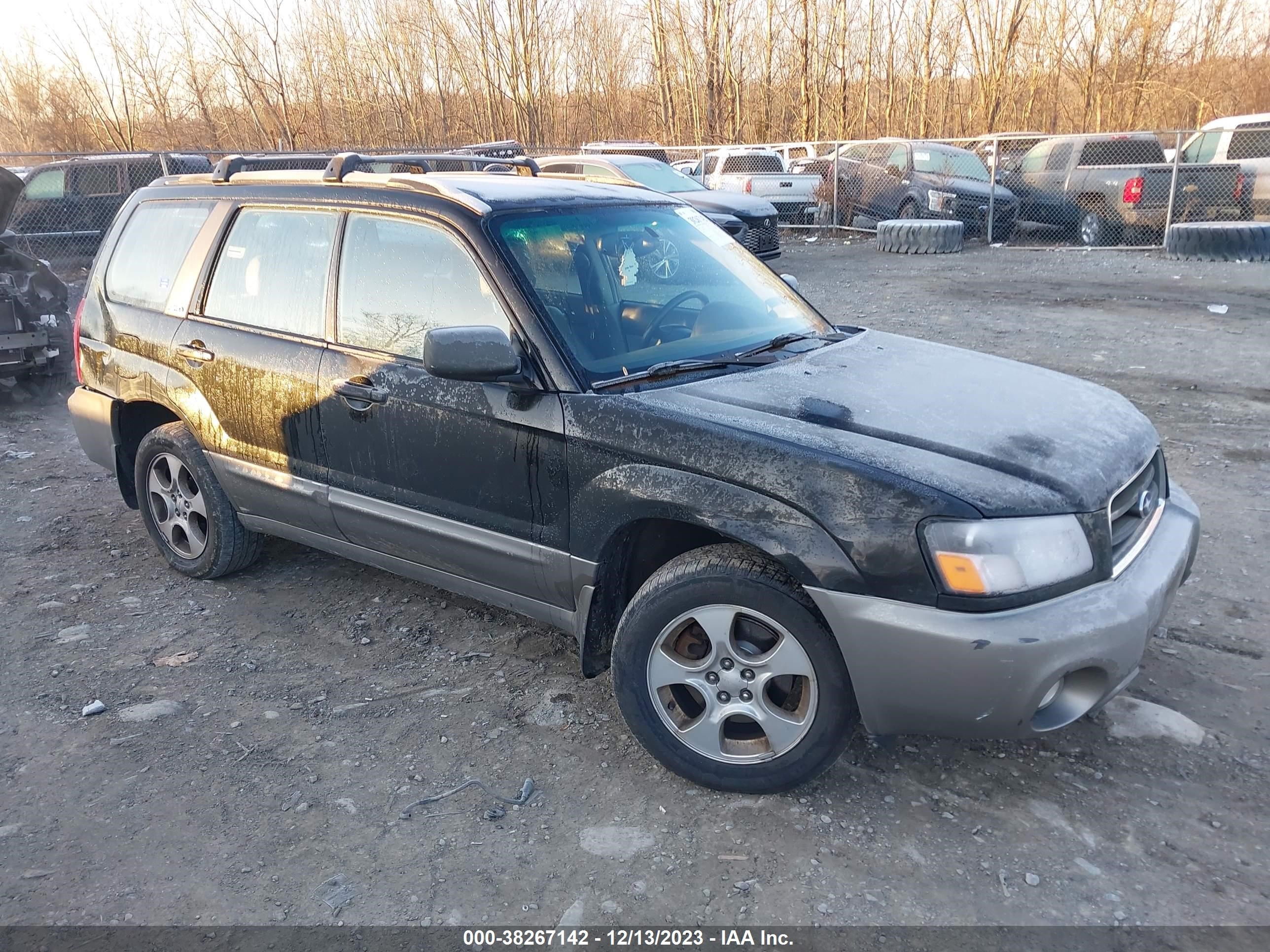 subaru forester 2004 jf1sg65674h720798