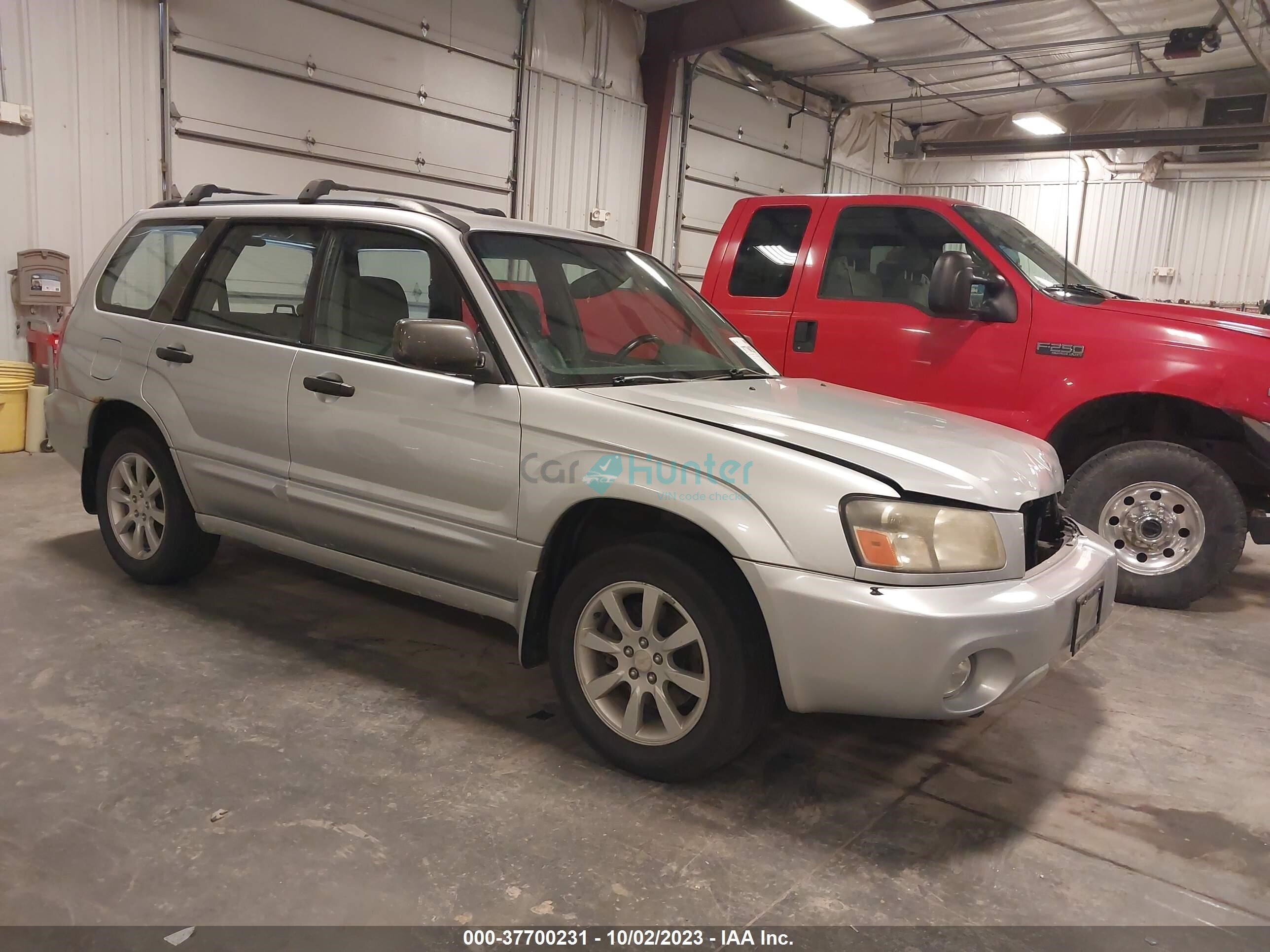 subaru forester 2005 jf1sg65675h717594