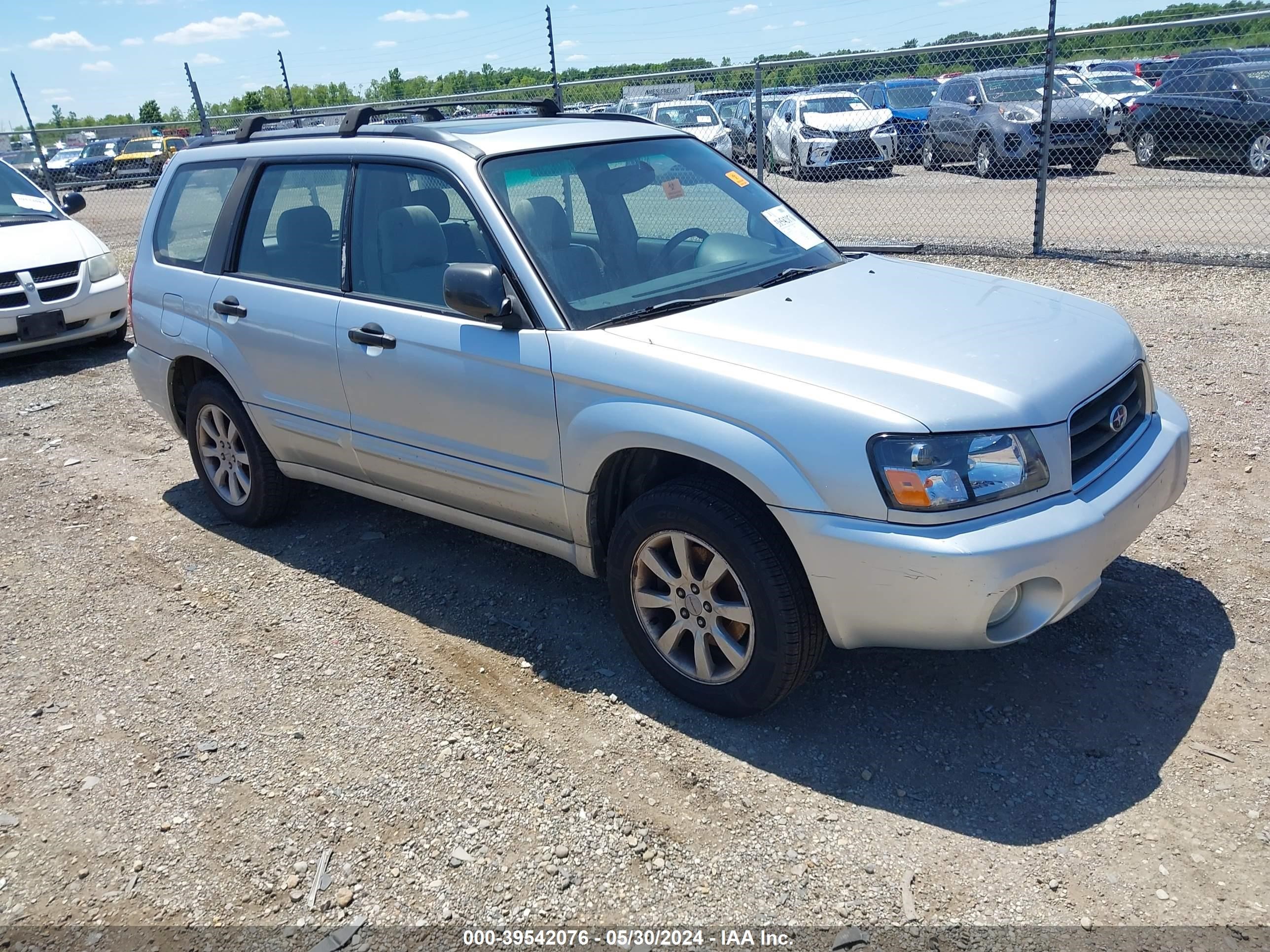 subaru forester 2005 jf1sg65685g713379