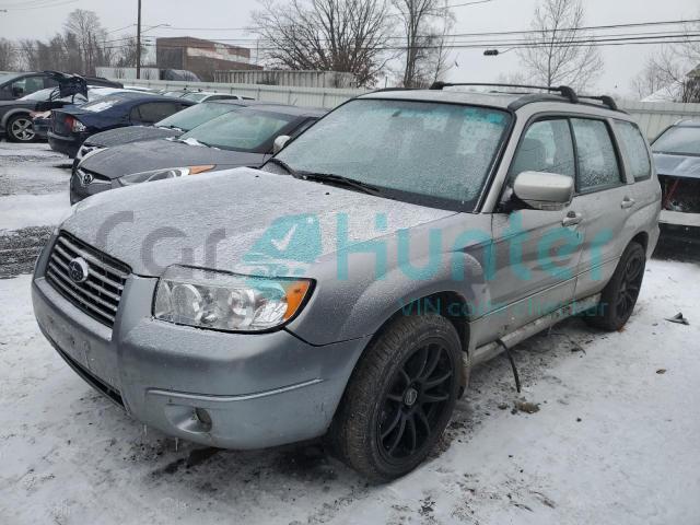 subaru forester 2006 jf1sg65686h749035