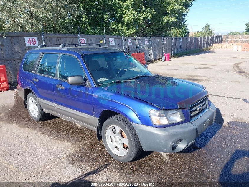 subaru forester 2003 jf1sg65693h759181