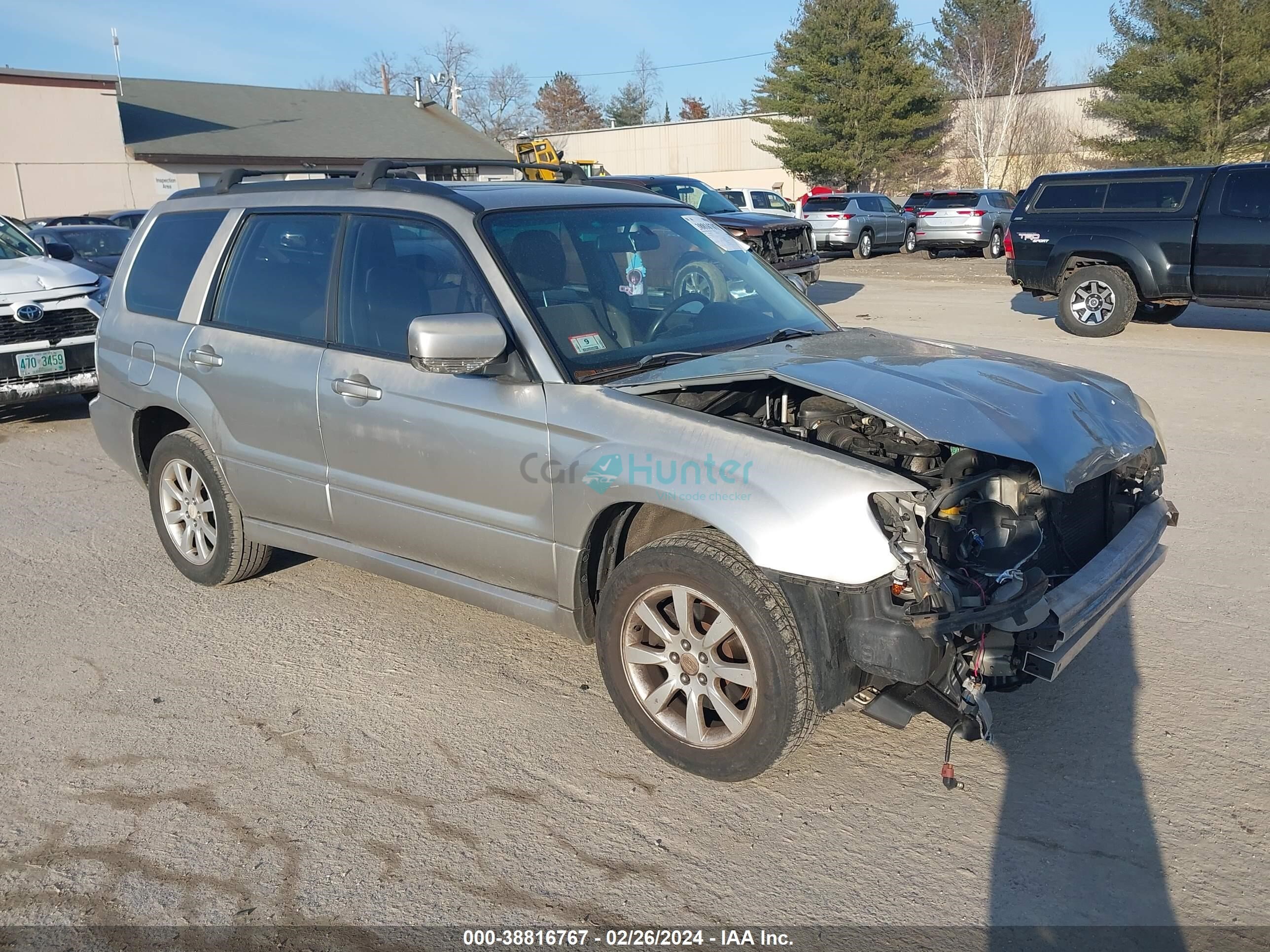 subaru forester 2006 jf1sg65696h717307