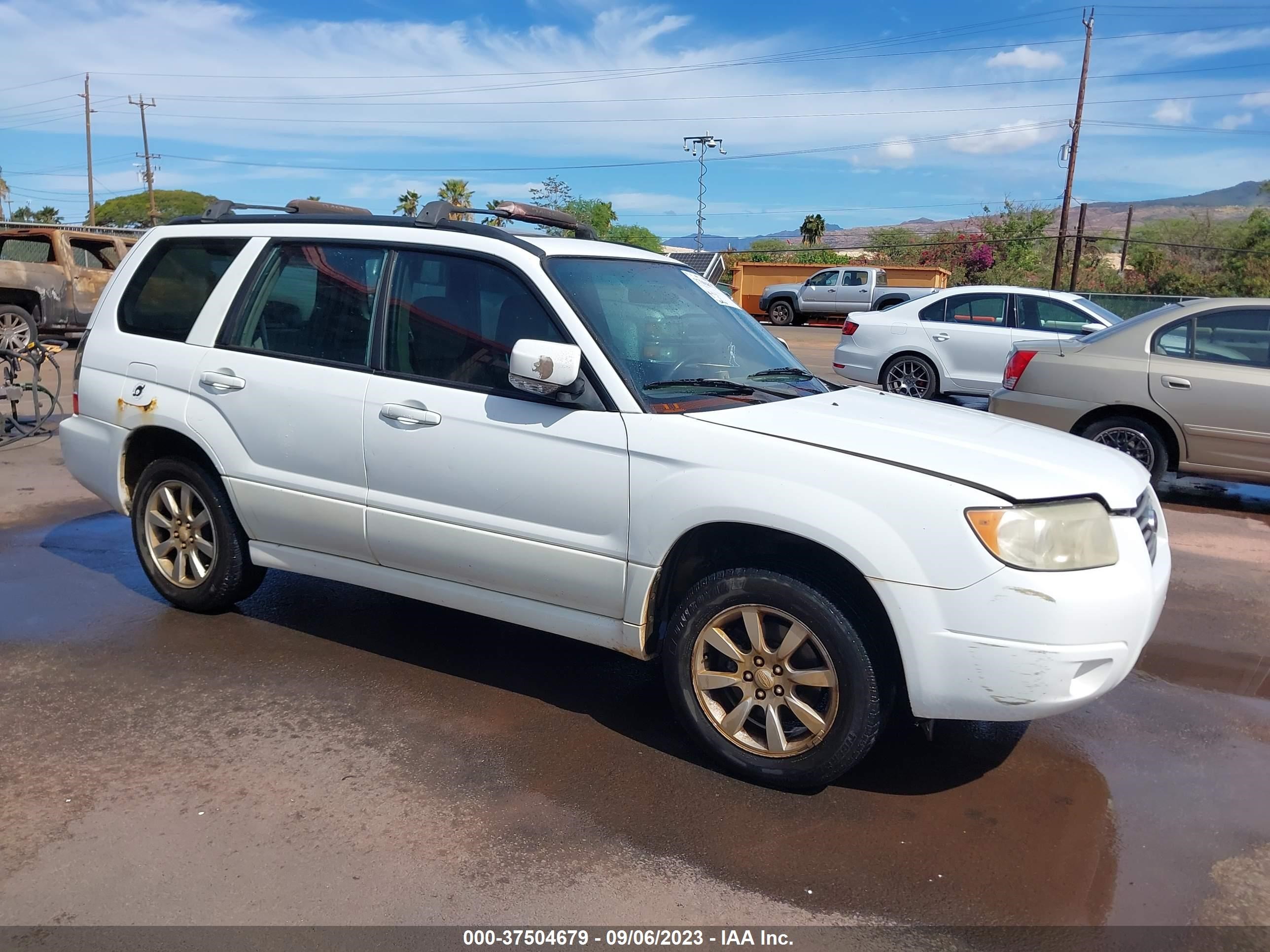 subaru forester 2006 jf1sg65696h725679