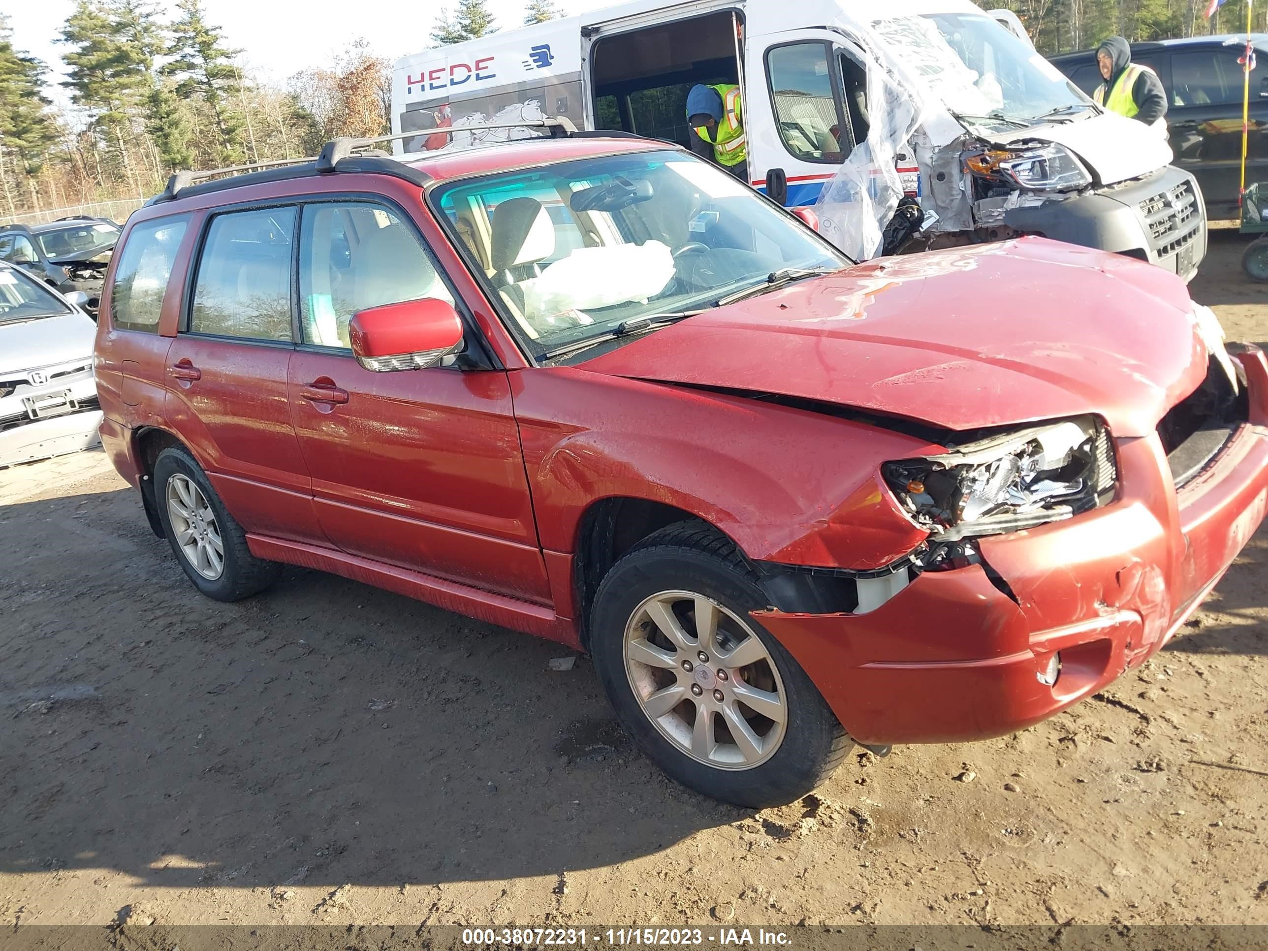 subaru forester 2007 jf1sg65697h745299