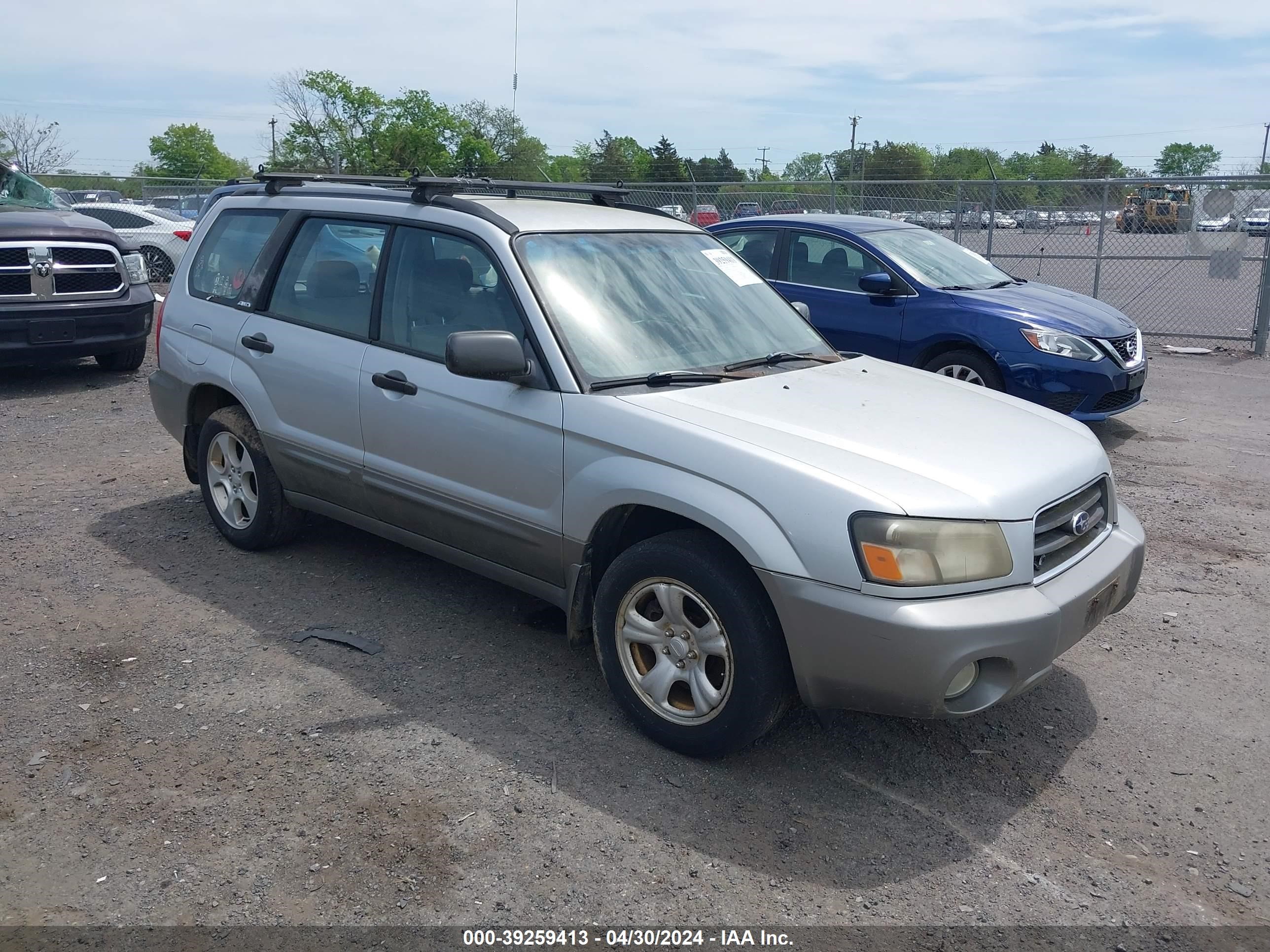 subaru forester 2004 jf1sg656x4h713537