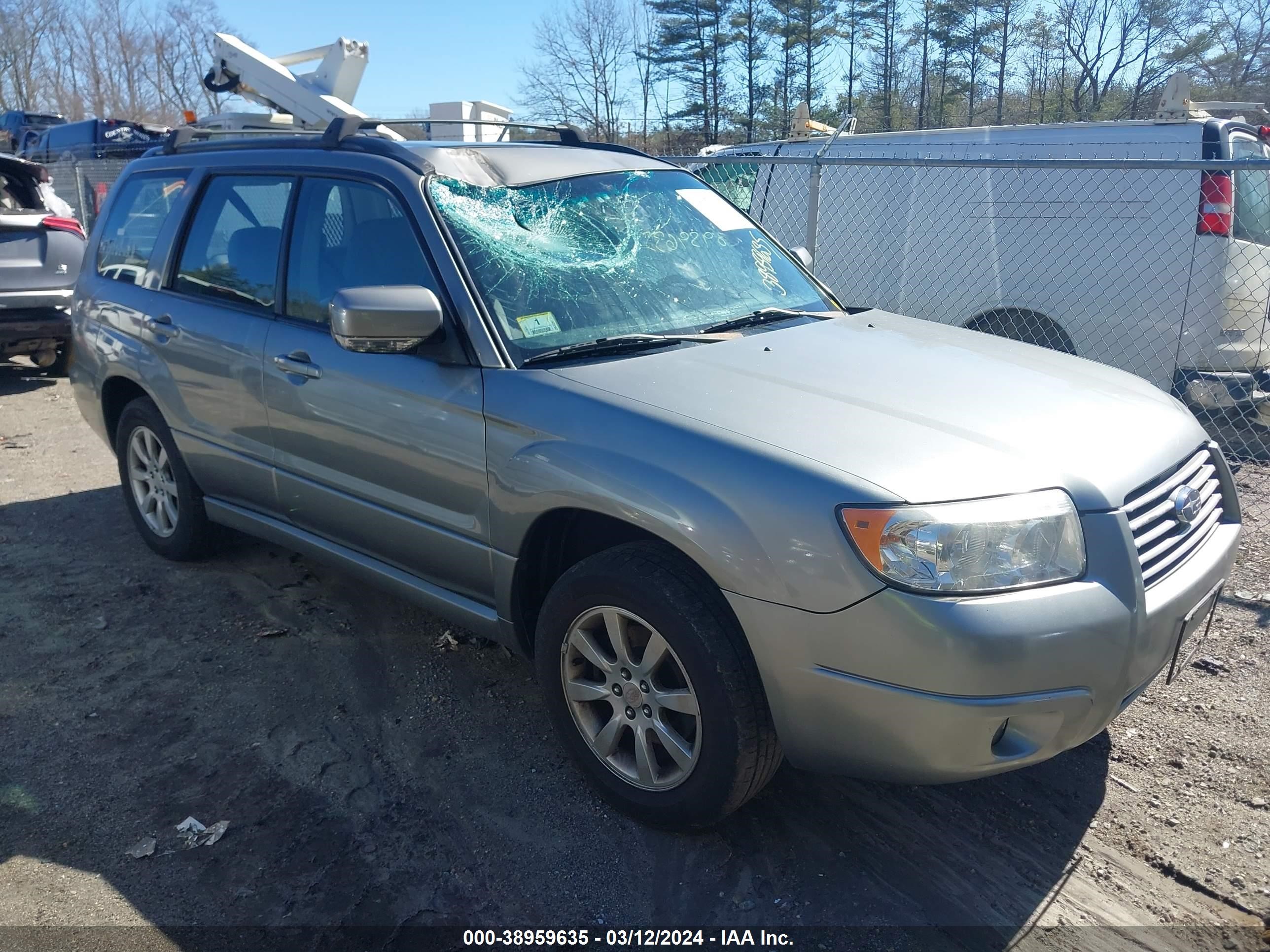 subaru forester 2006 jf1sg656x6h752051