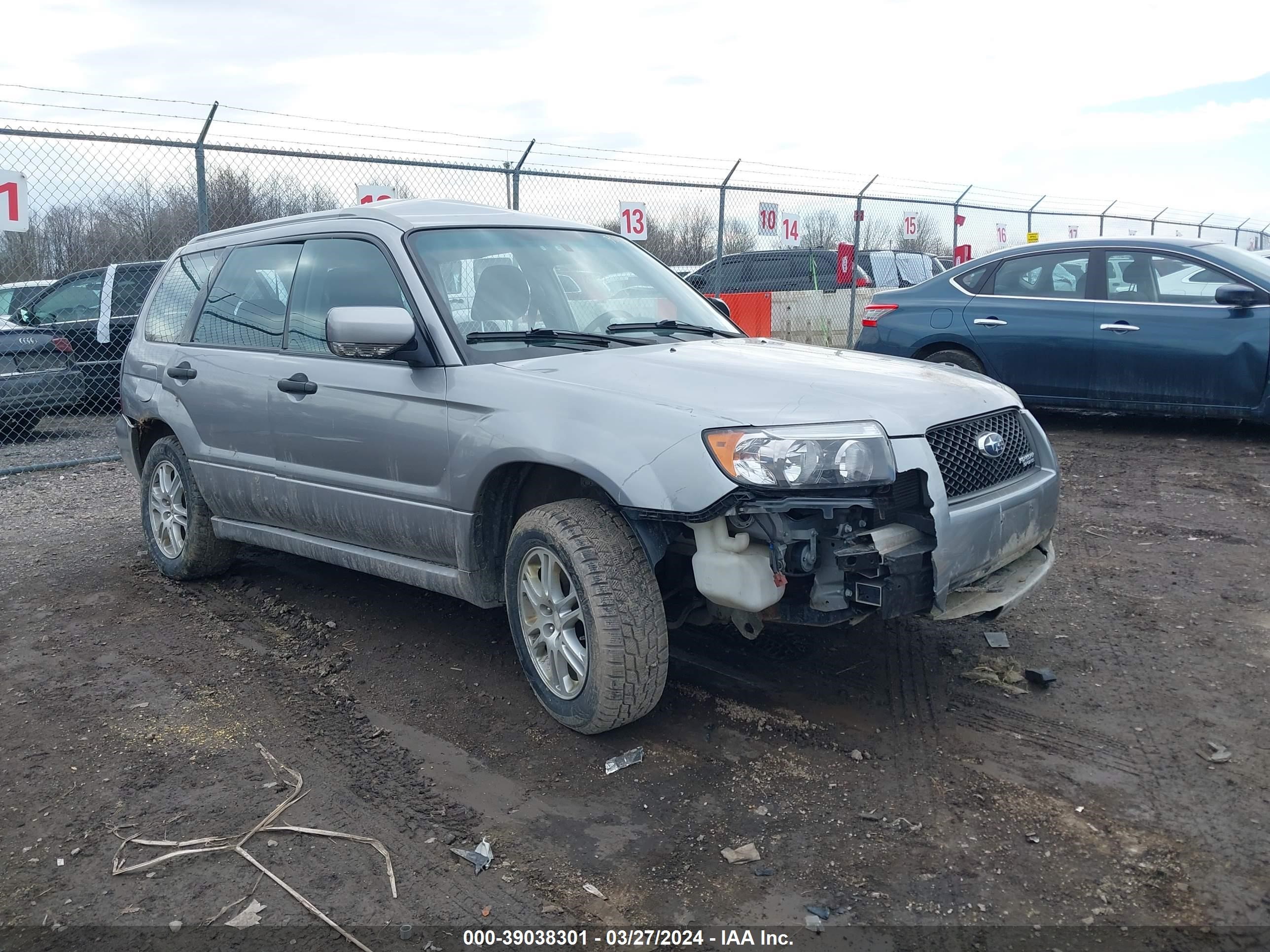 subaru forester 2008 jf1sg66618h716539