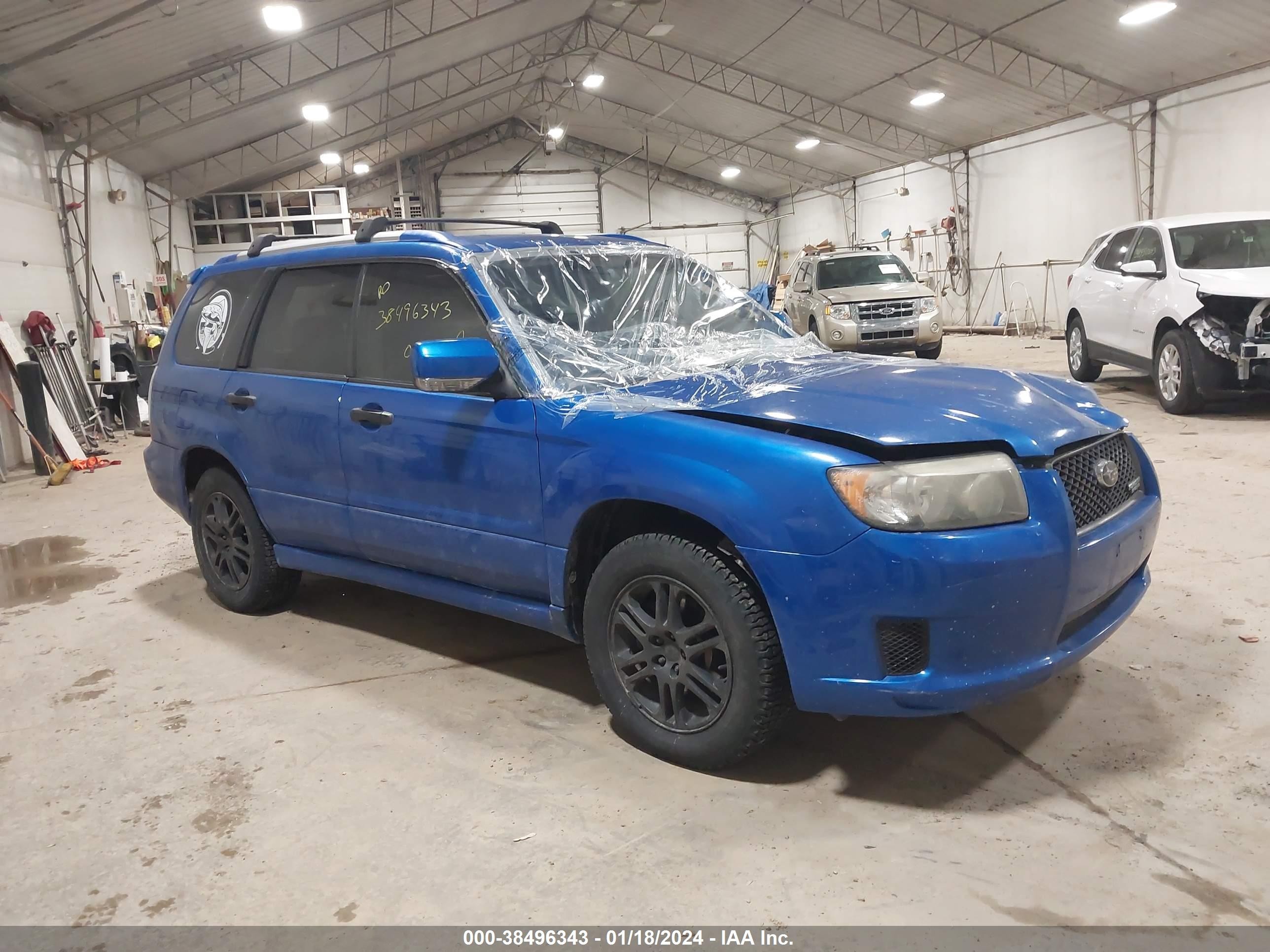 subaru forester 2008 jf1sg66628h728053