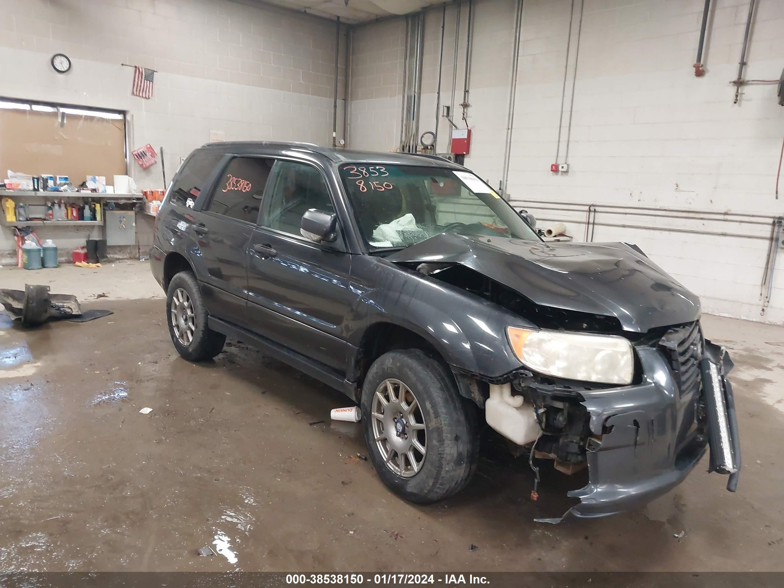 subaru forester 2008 jf1sg66678h715573